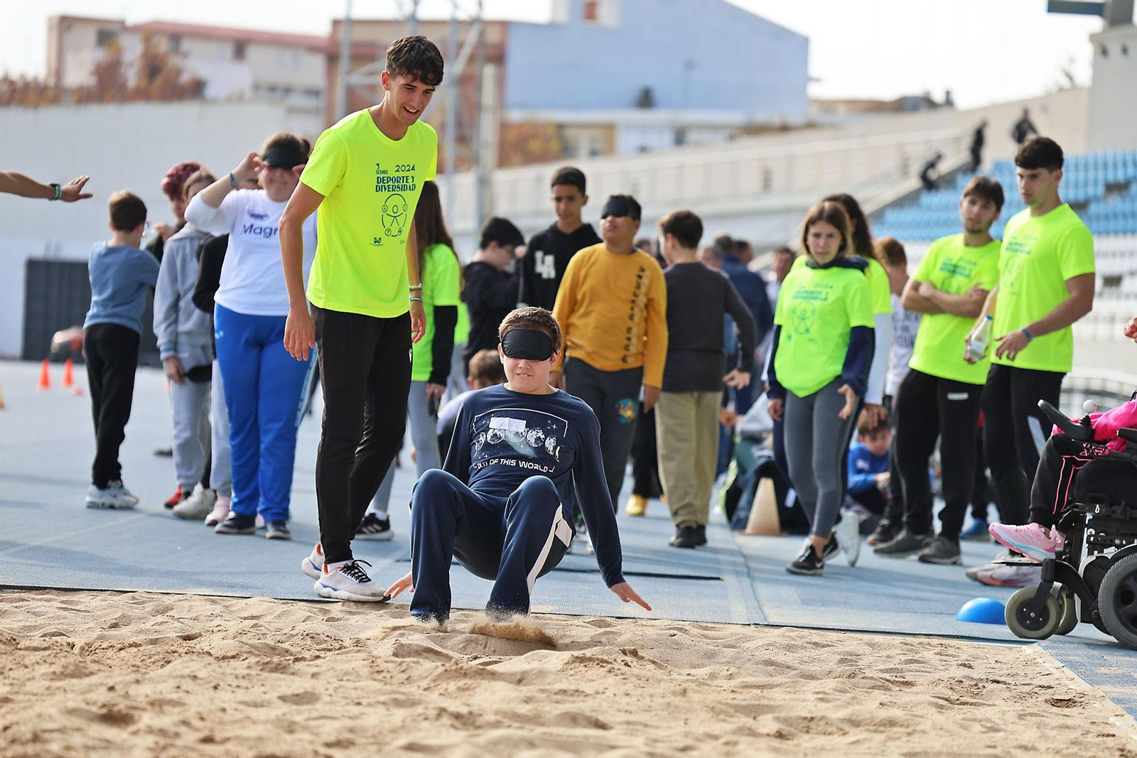 Imagen de las jornada 'deporte y discapacidad' de 2024.