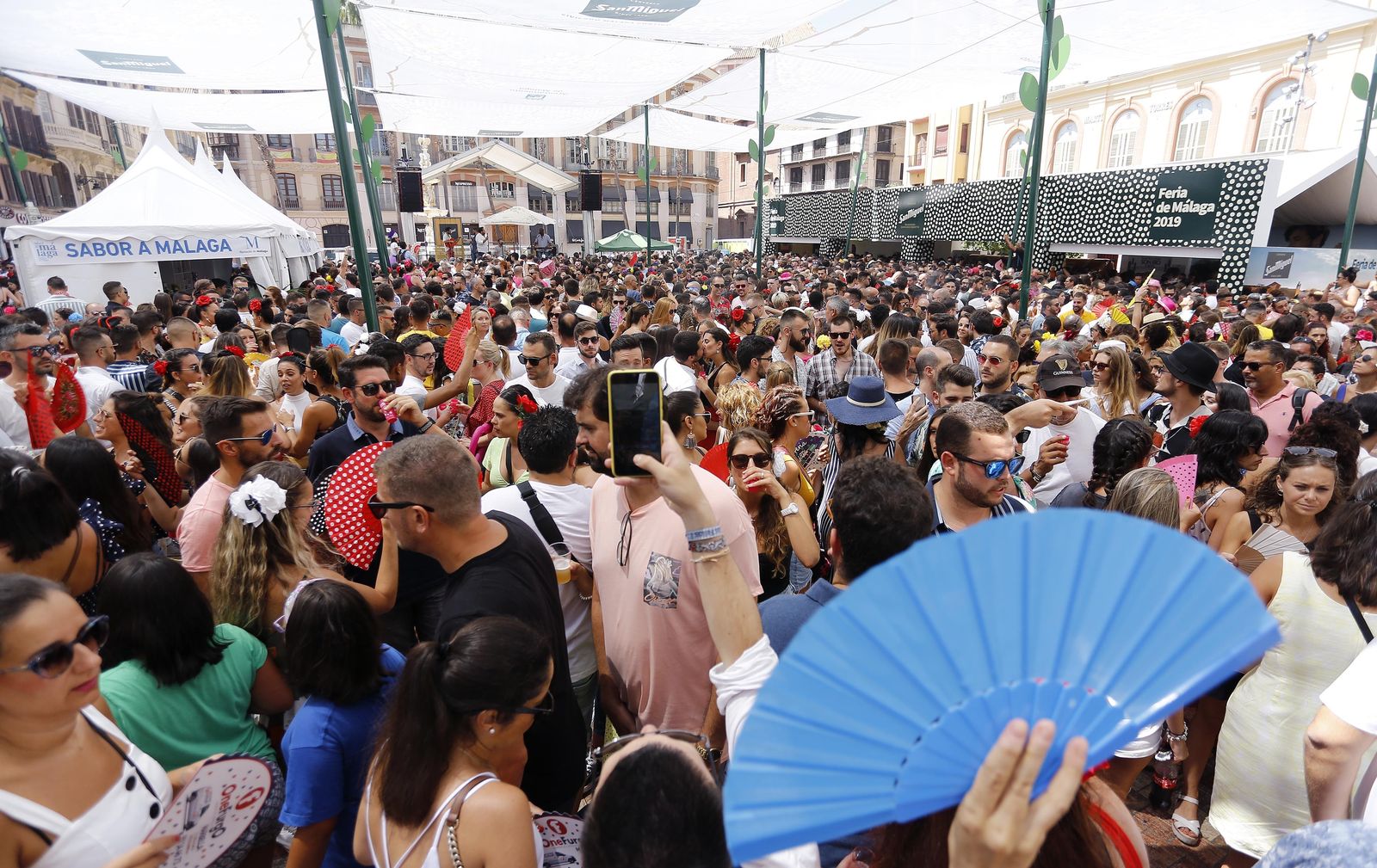 Fotos del tercer día de Feria de Málaga en el Centro