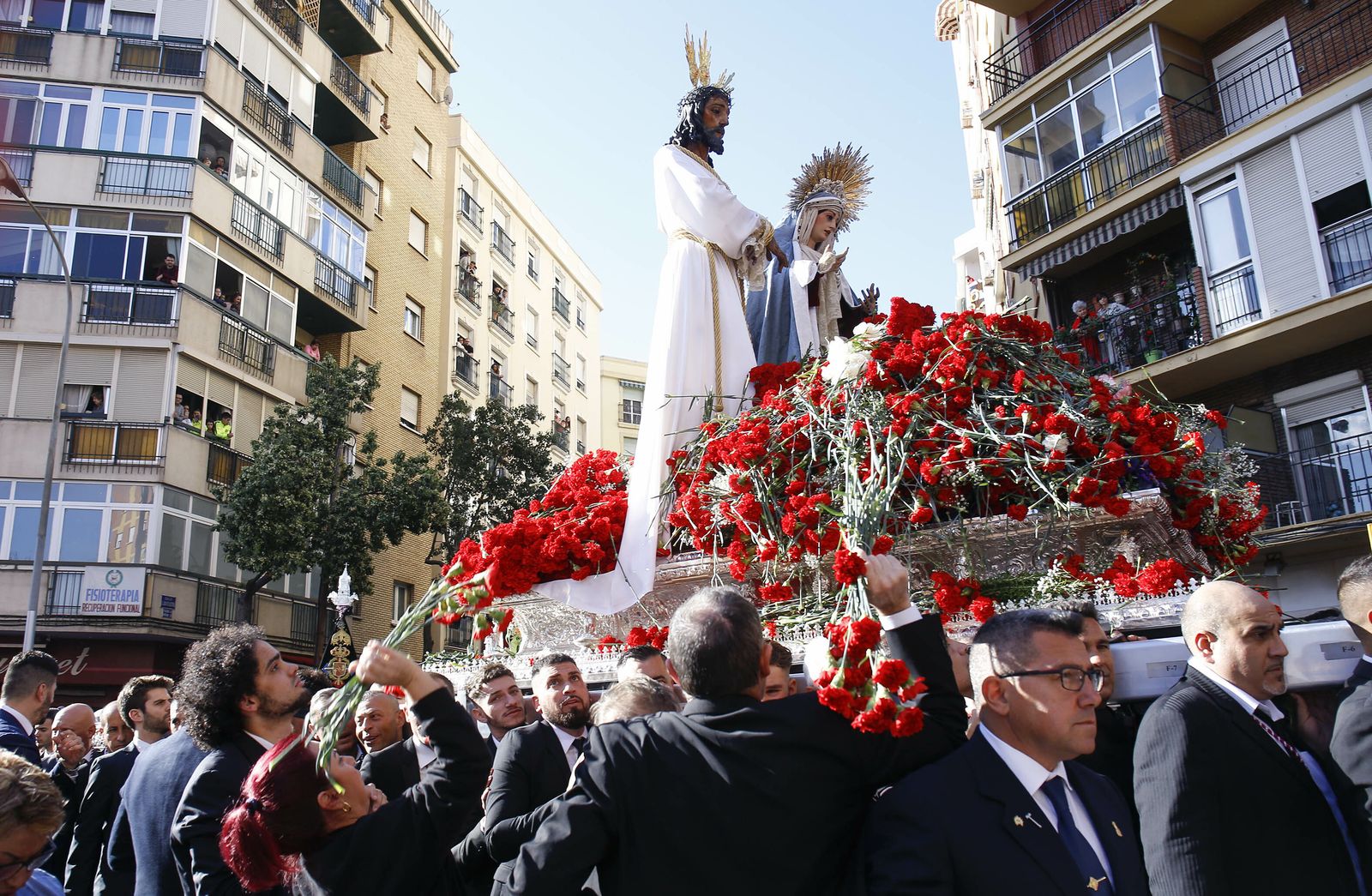 Las fotos del traslado del Cautivo