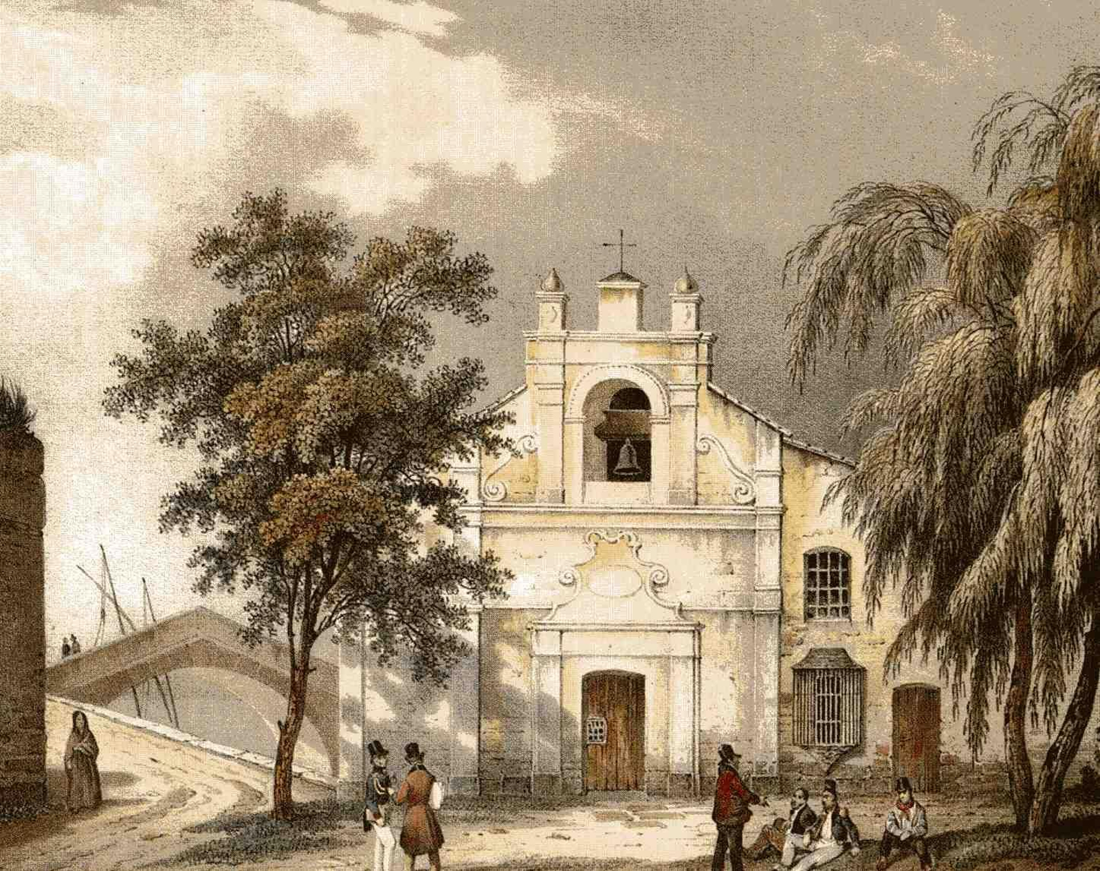 La ermita del Cristo de la Alameda.