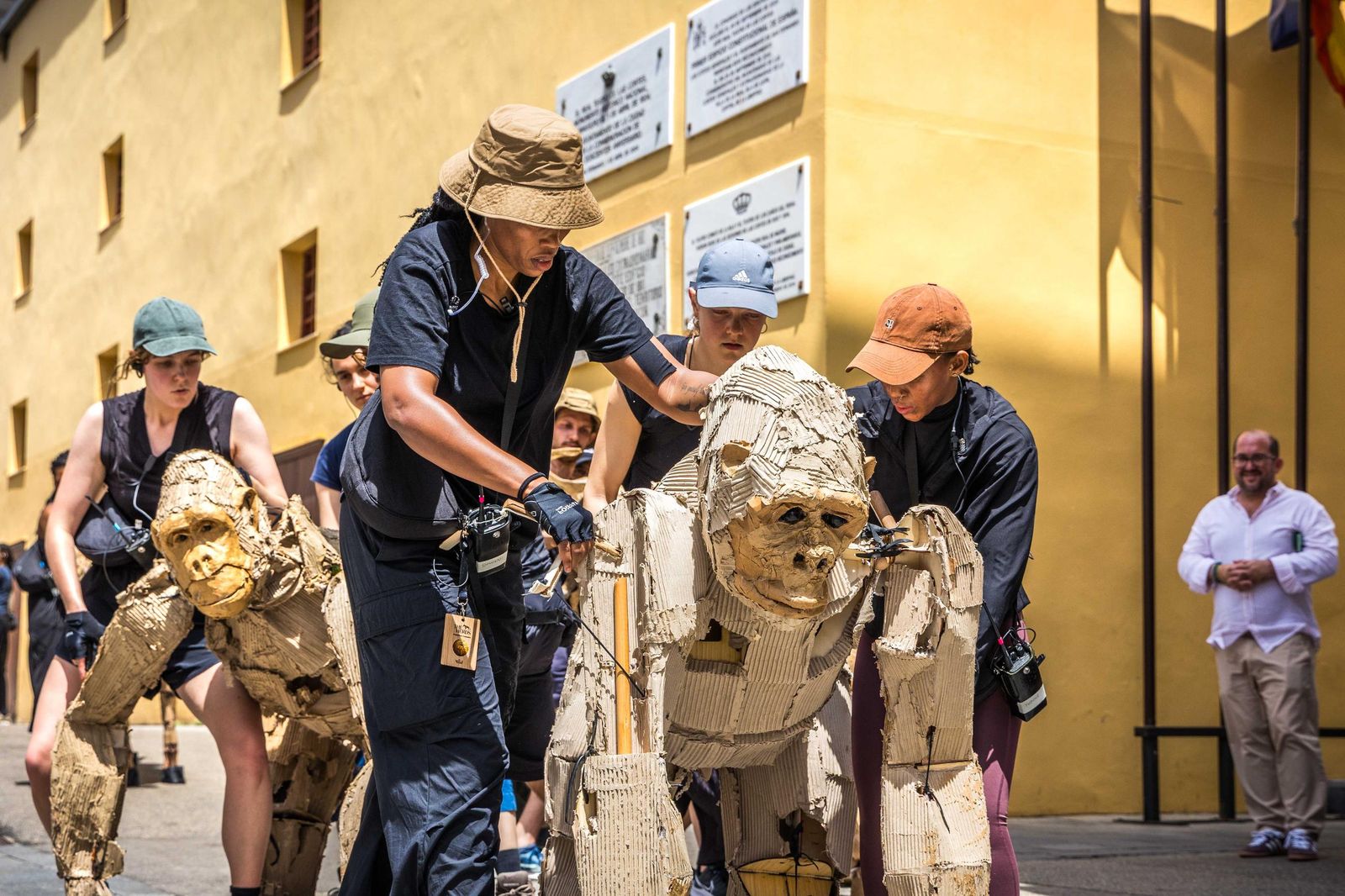 Las imágenes de 'La estampida' en San Fernando