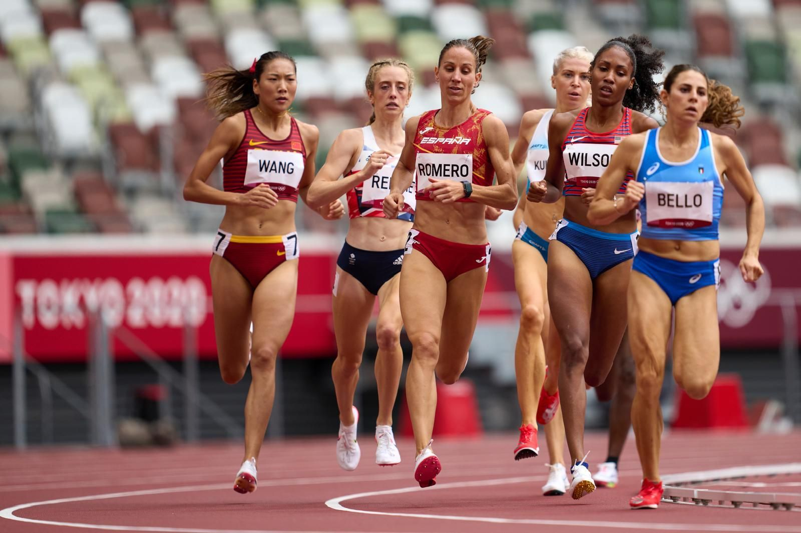 Natalia Romero se acerca a la cabeza de carrera en Tokio 2020. Natalia Romero se acerca a la cabeza de carrera en Tokio 2020.