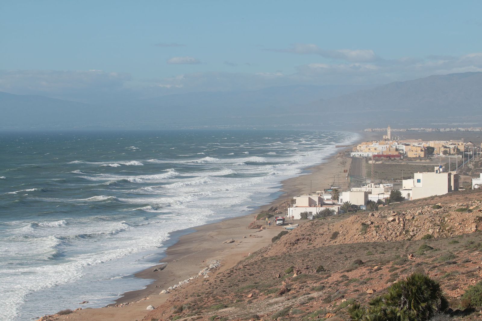 Estampa de la costa de Cabo de Gata