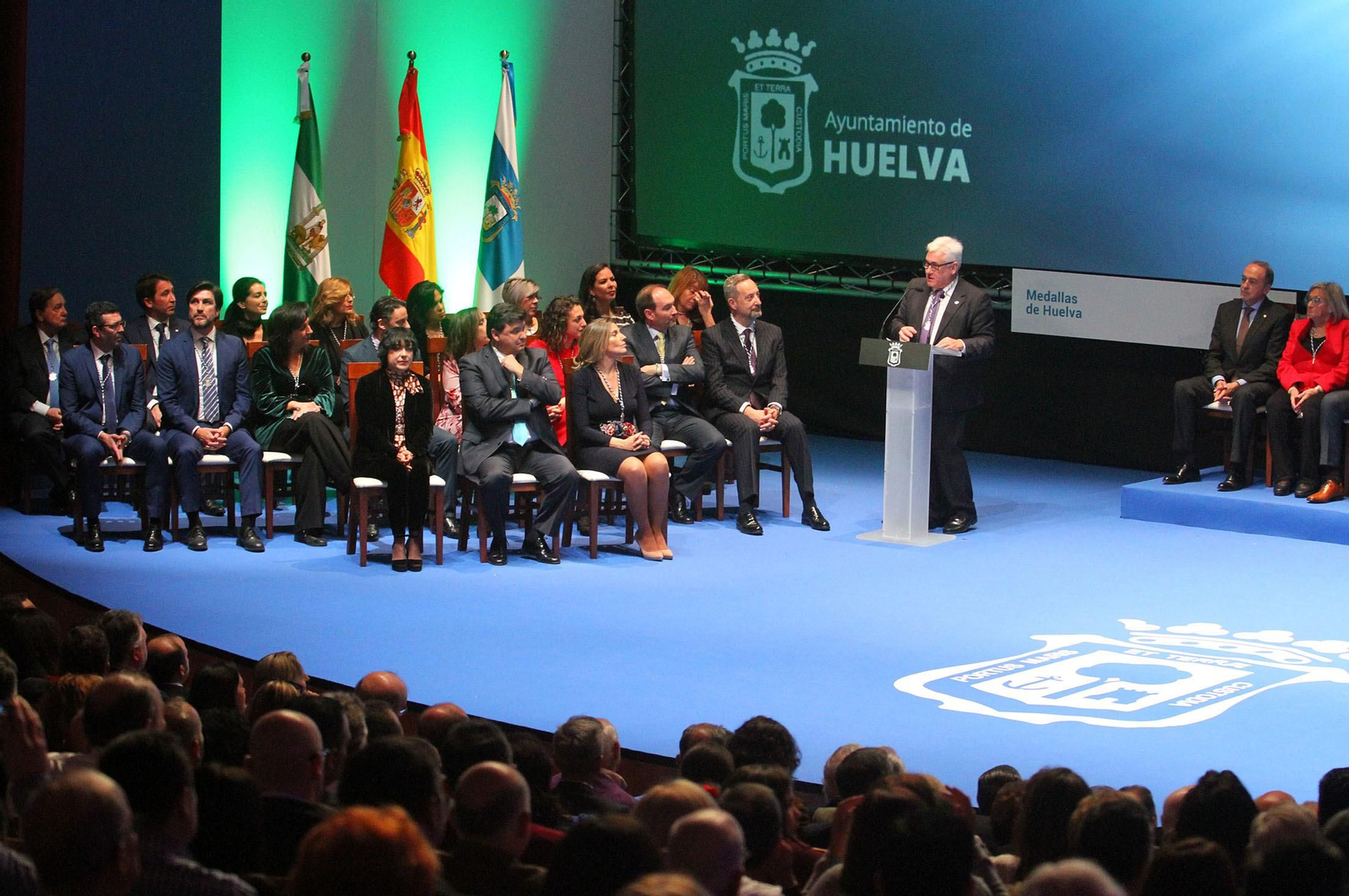 Imágenes de la entrega de las Medallas de Huelva 2018.