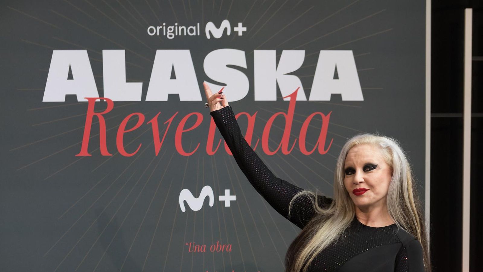 Alaska en la presentación de su docuserie en el FesTVal de Vitoria