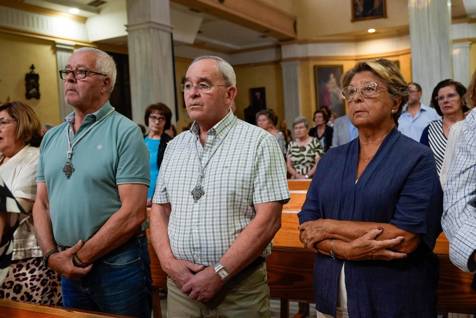 Las imágenes del la misa en Macael ofrecida por los niños y familias