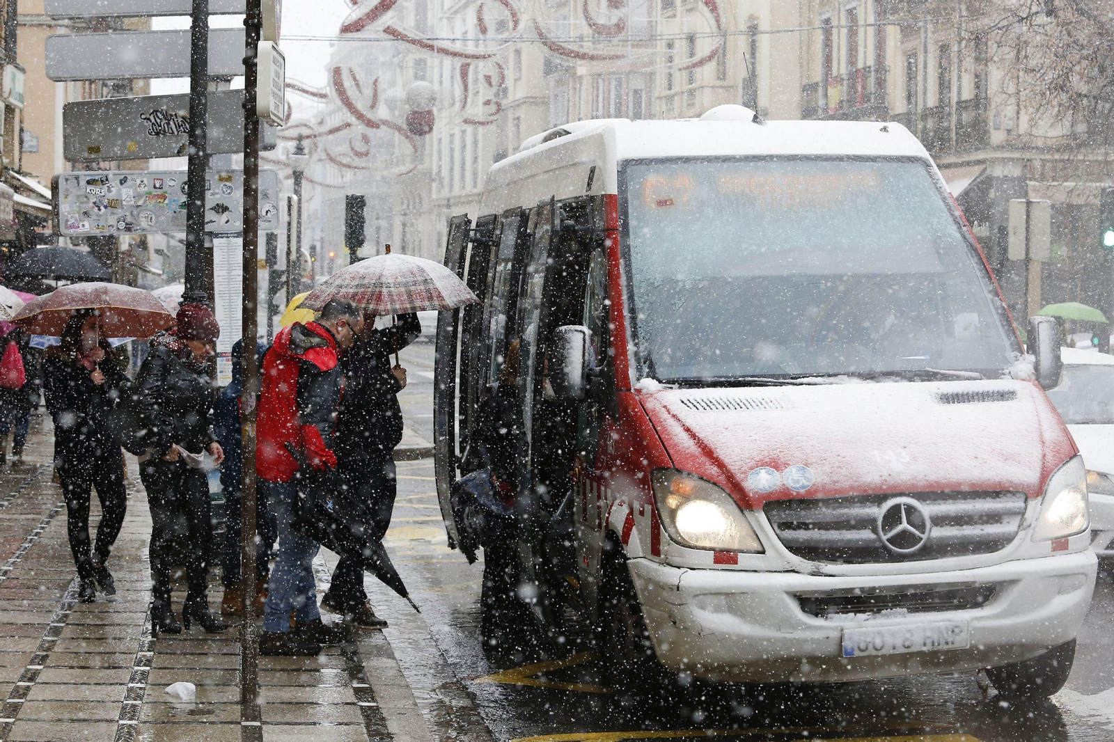 Una nevada como regalo de Reyes