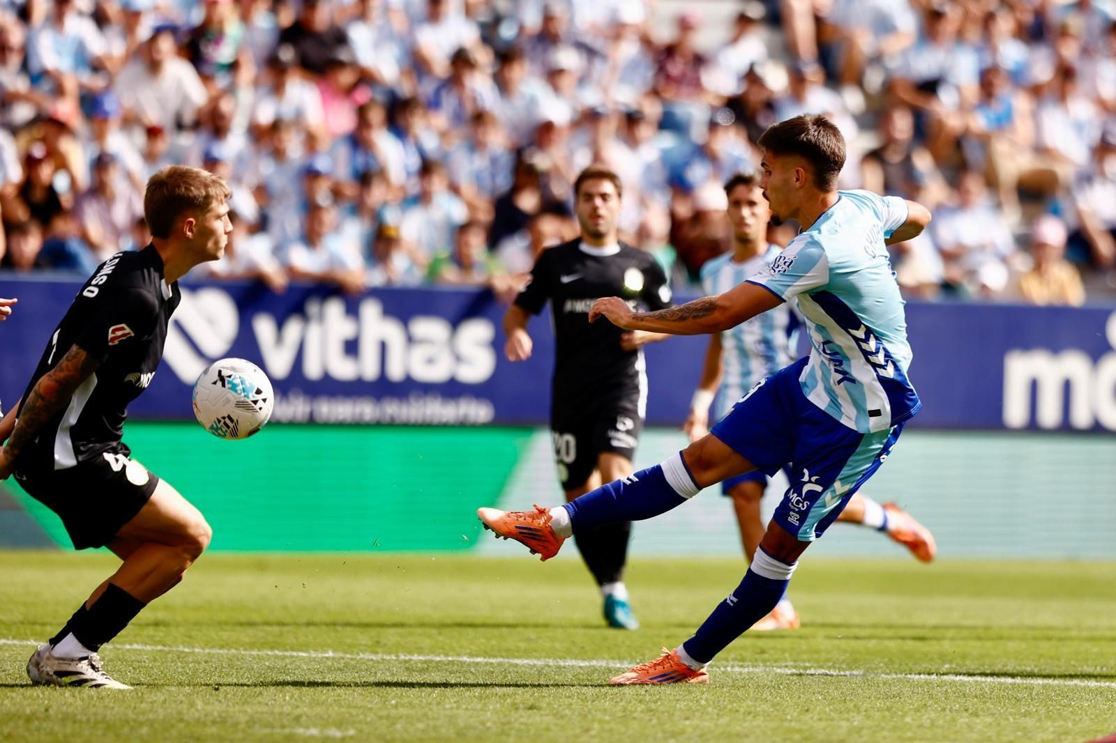 Las fotos del Málaga - Andorra