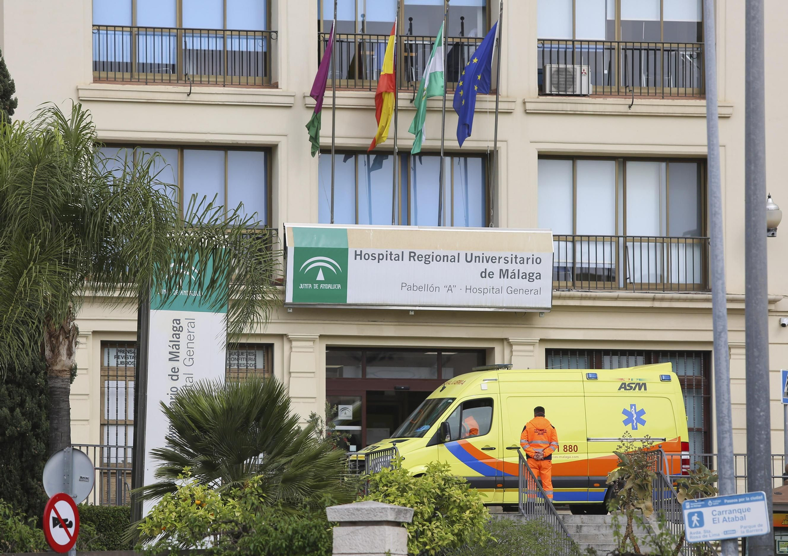 Hospital Regional de Málaga.