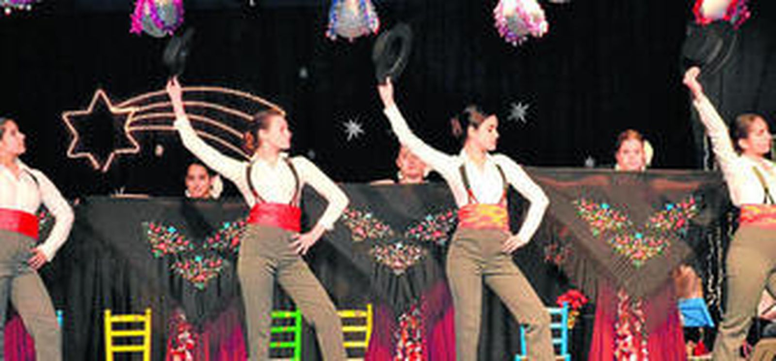 Una de las actuaciones de la Navidad Flamenca.