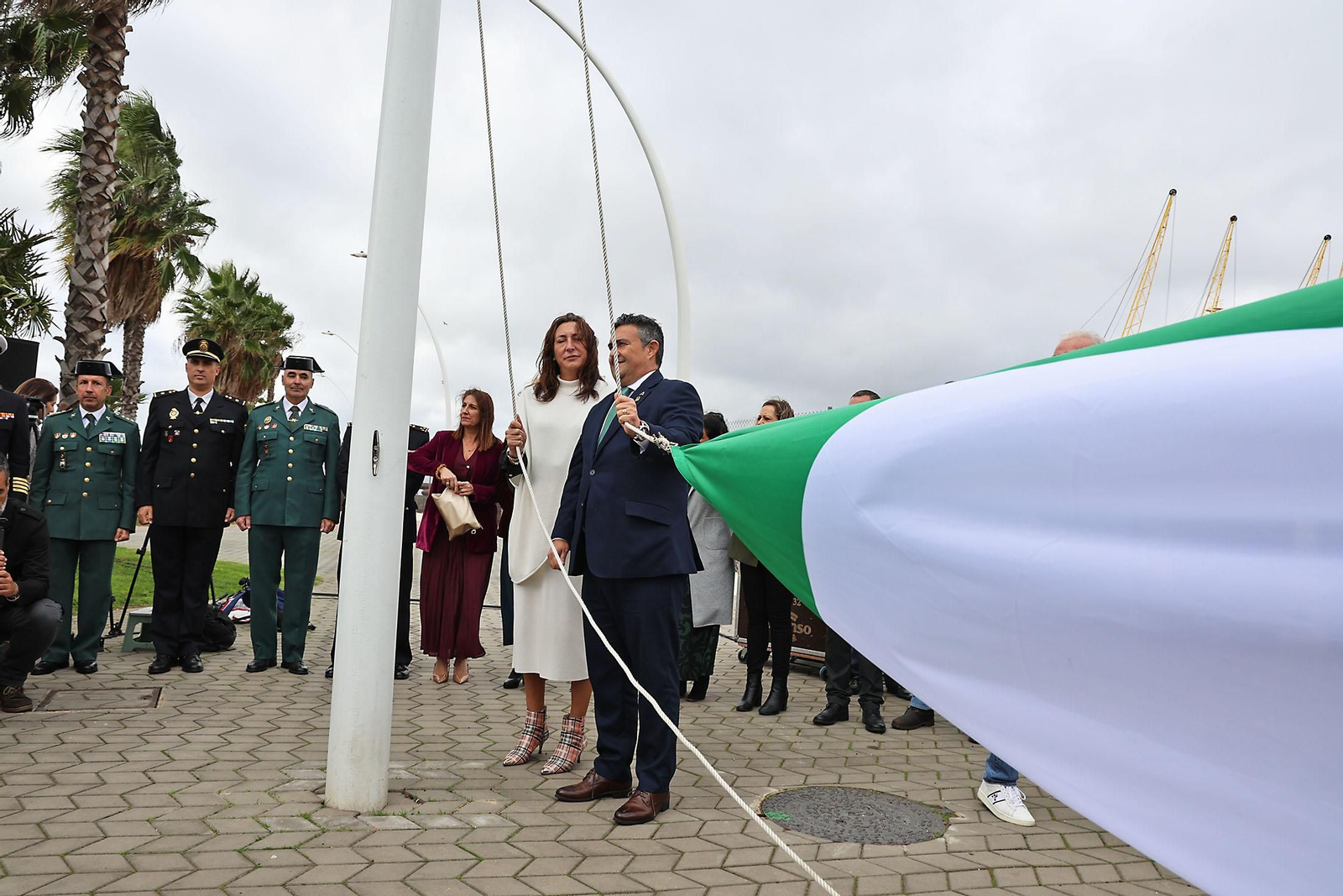 Imágenes del acto del Día de la Bandera de Andalucía