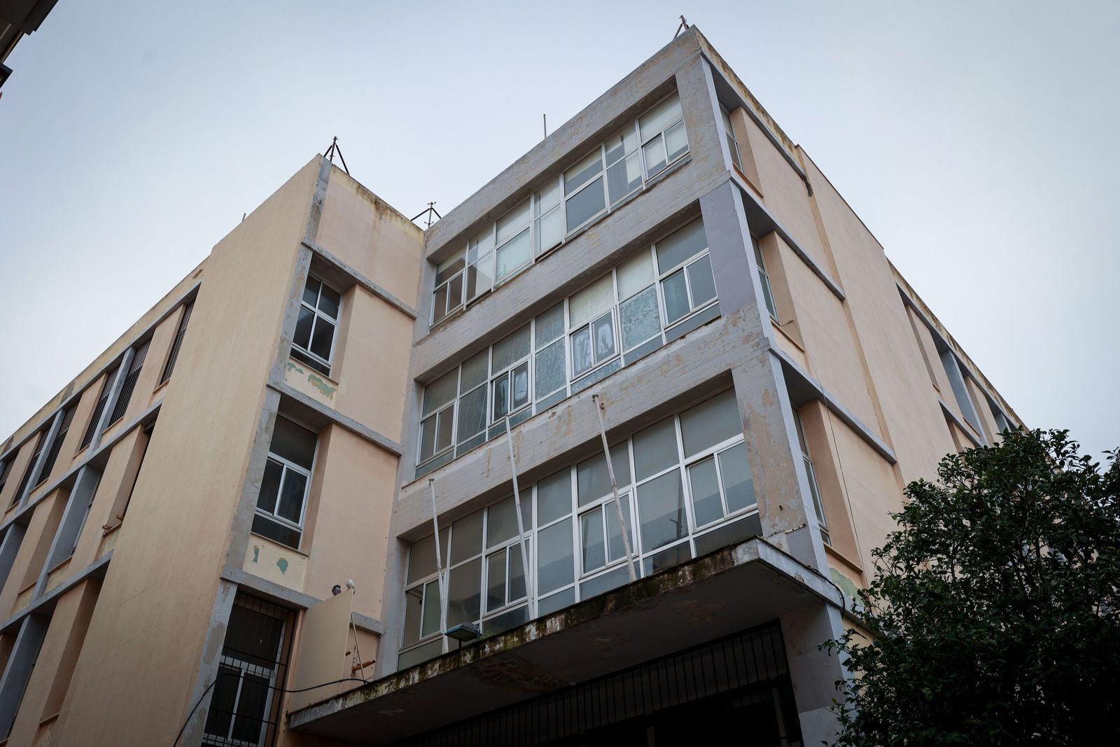 Antigua sede de la Escuela de Ingeniería de Cádiz.
