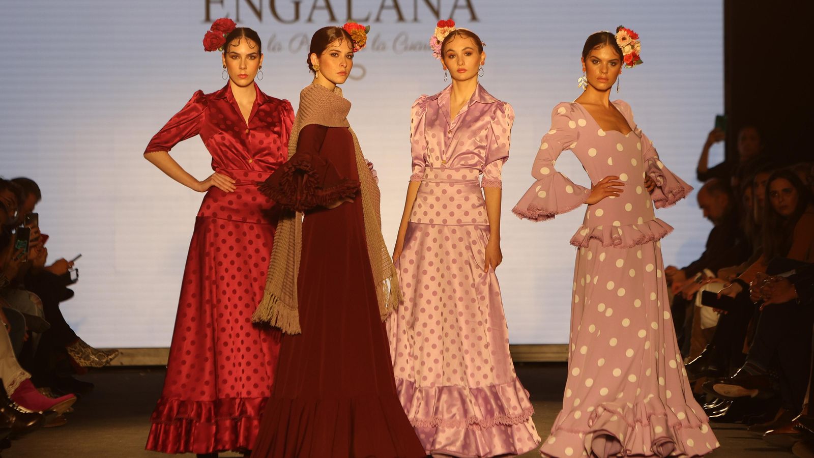 Diseños de Engalana vistos en We Love Flamenco.