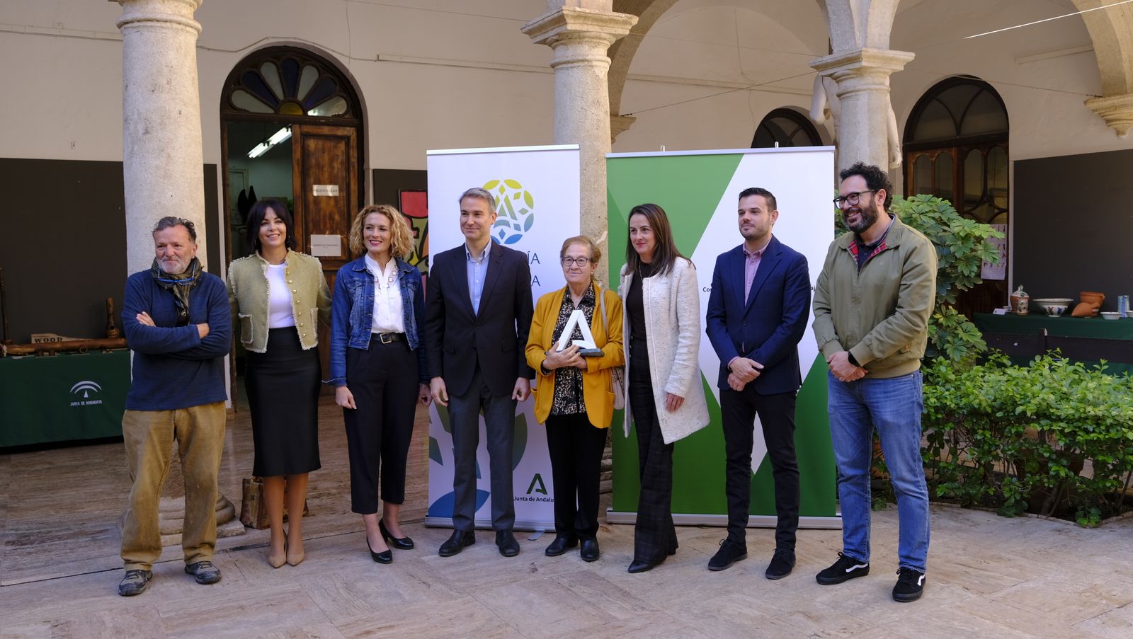 Imágenes de la inauguración de los 'Días Europeos de la Artesanía 2024'