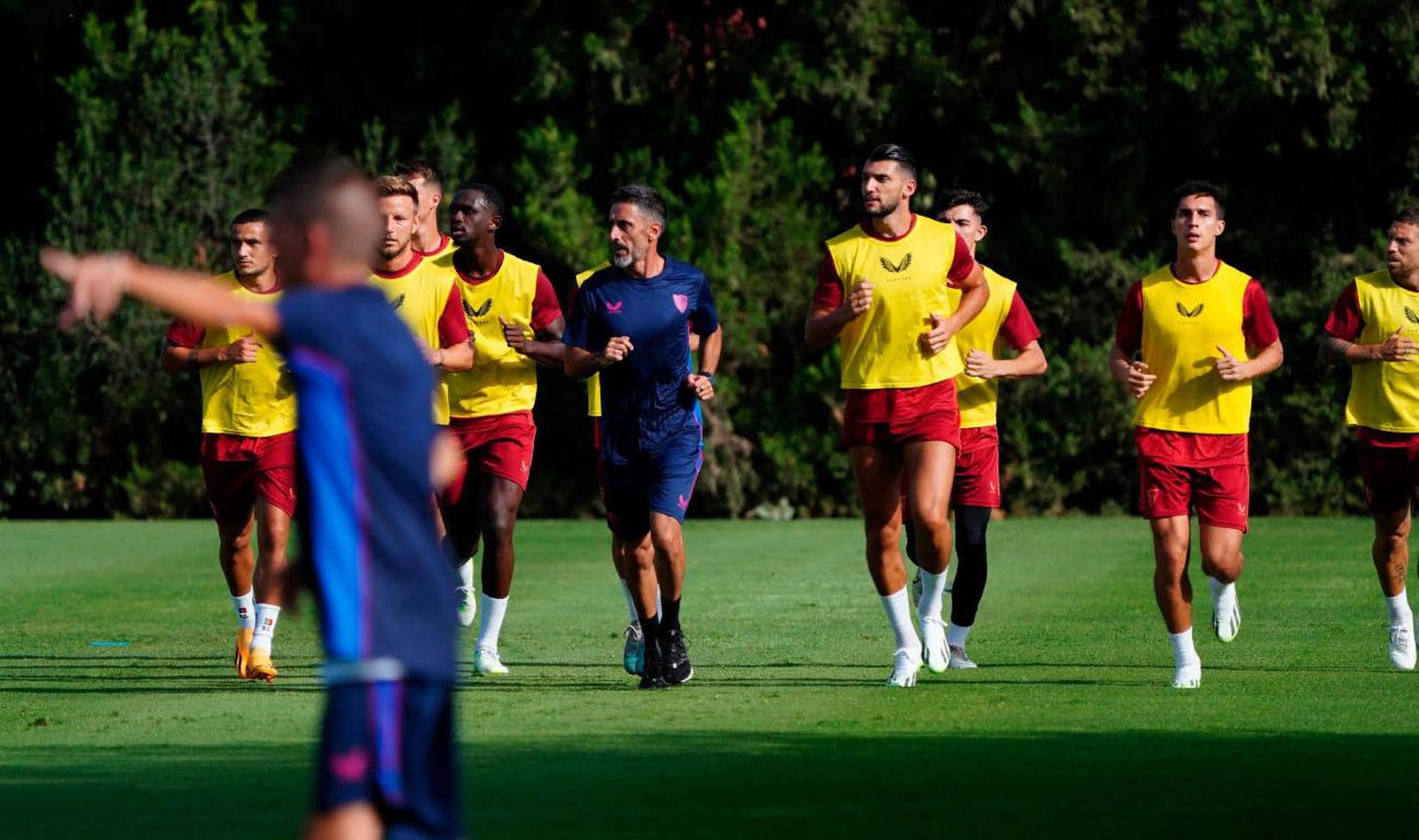 Rafa Mir, en Montecastillo este mismo lunes.