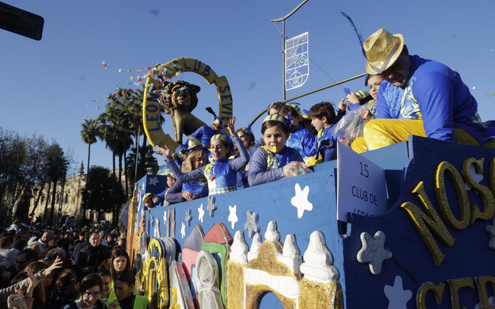Las imágenes de la Cabalgata de los Reyes Magos en Sevilla