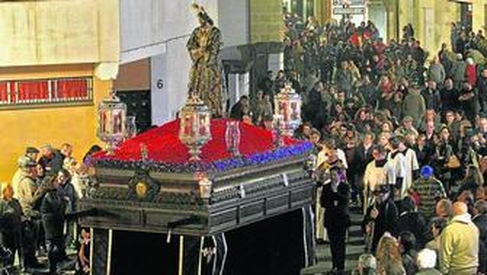 El Cautivo de San José, en su salida a la calle en la Cuaresma de 2015.