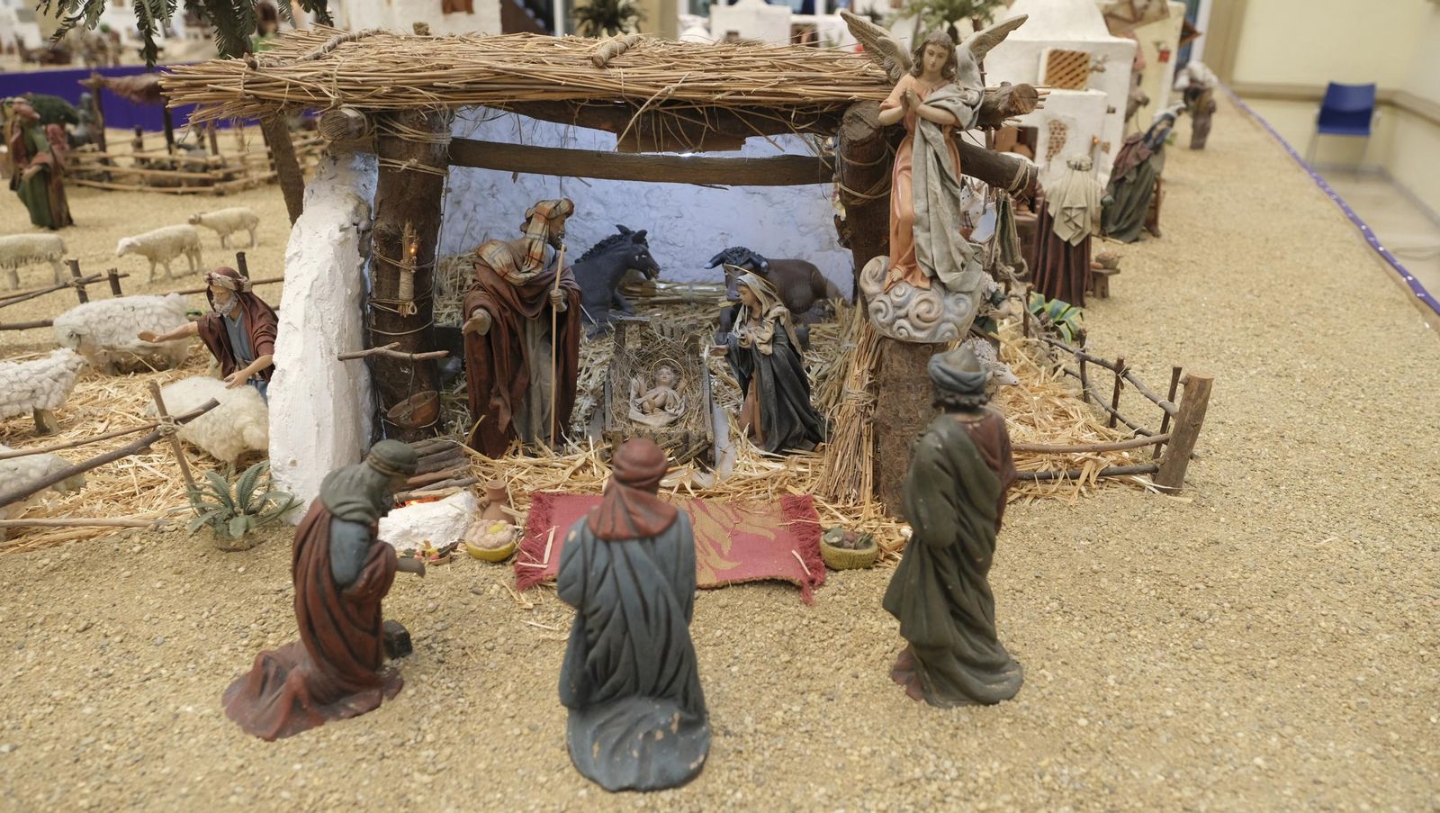 Llega la navidad con el Belén de Diputación de Almería, en imágenes