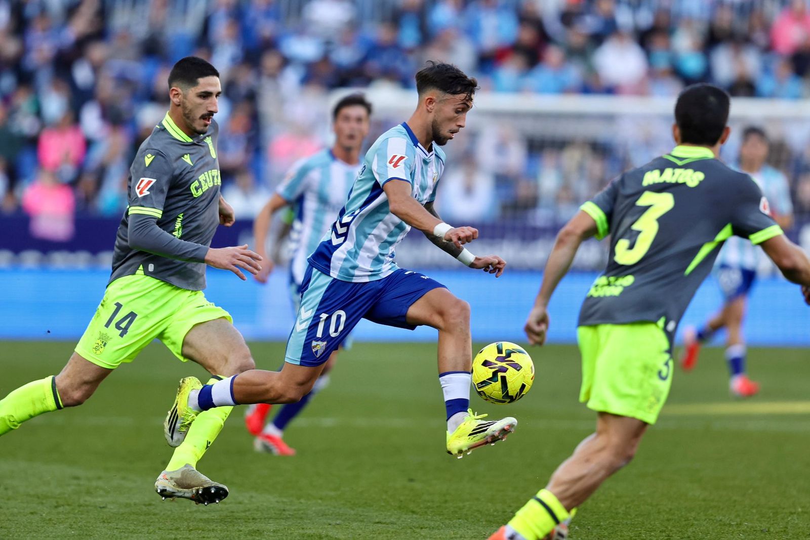 El Málaga CF-Ceuta, en fotos