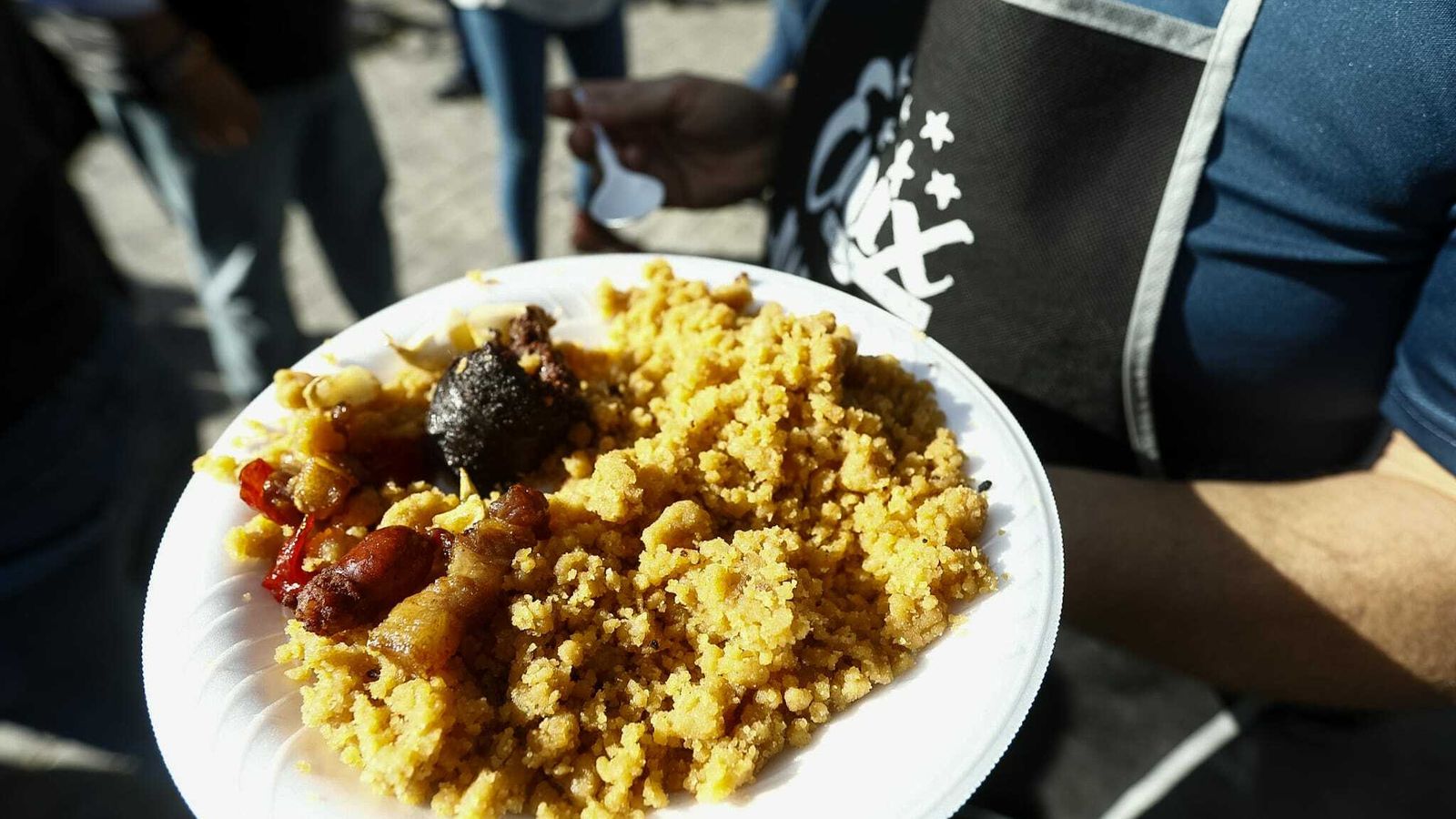 Las migas que se pudieron degustar en Enix.