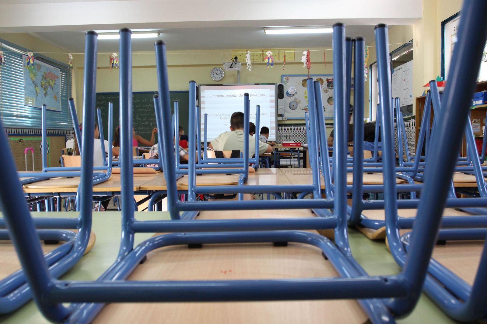 Imagen de archivo de un centro educativo.