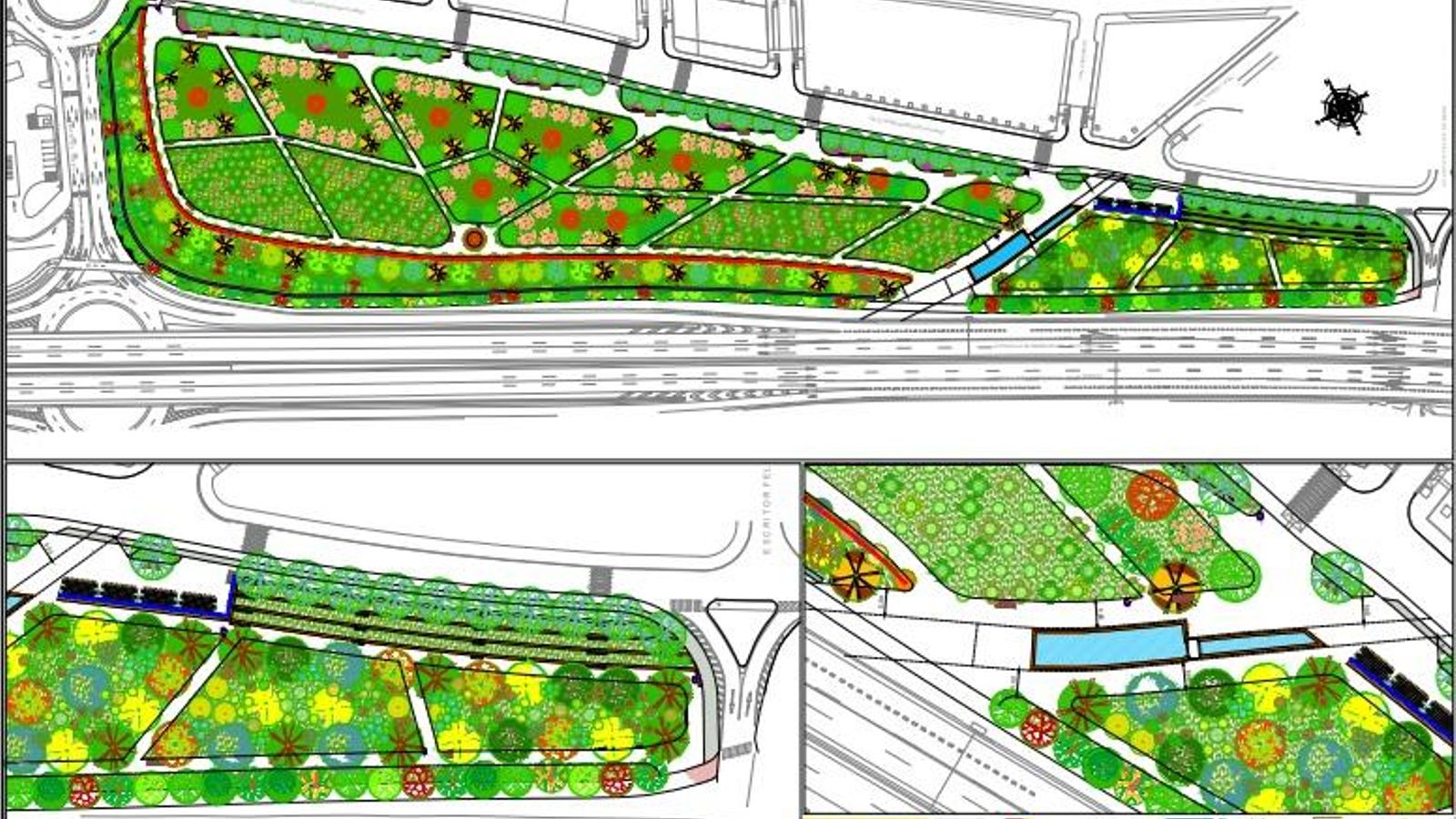 Imagen del Parque lineal.