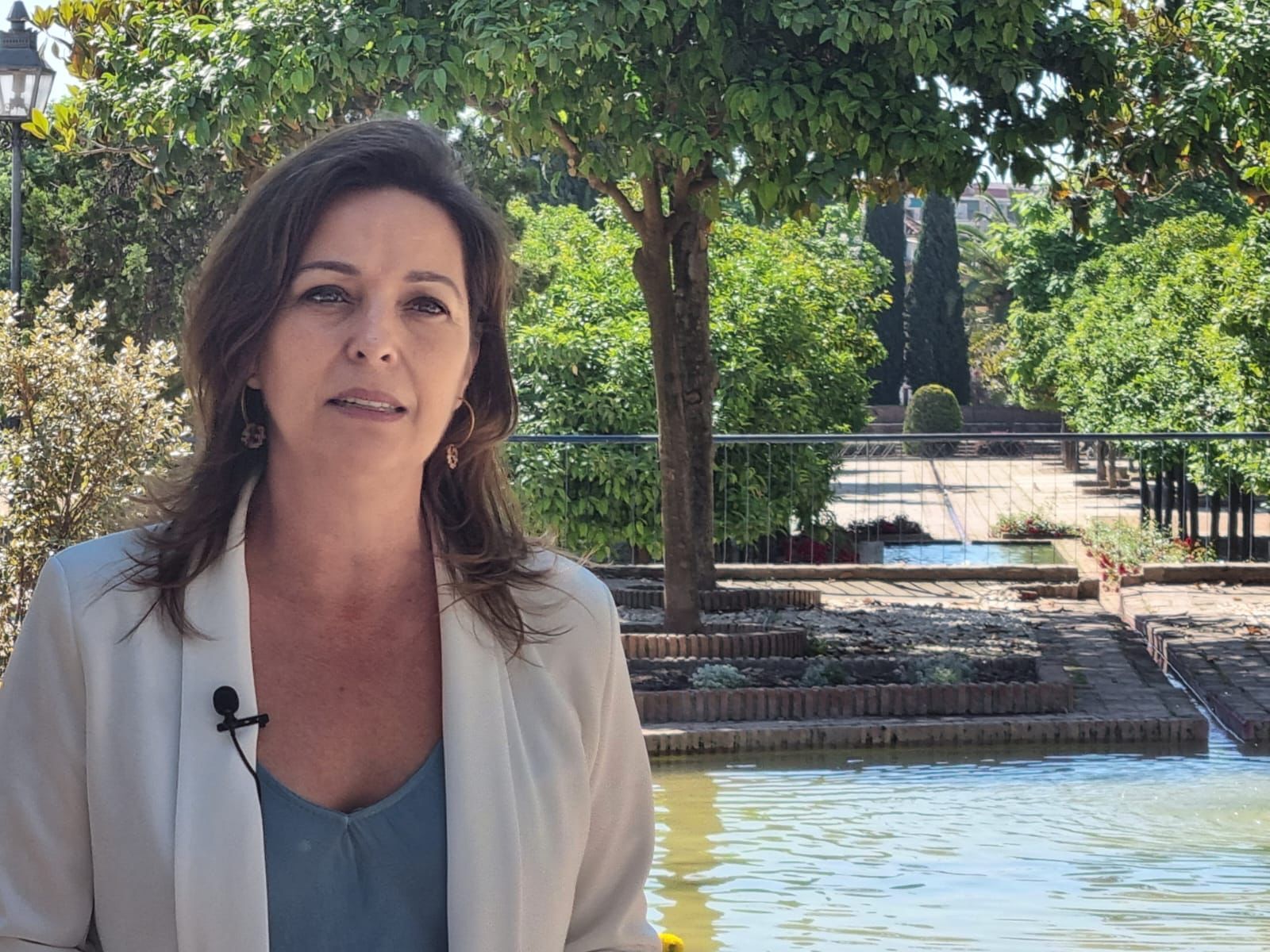 La candidata socialista, Isabel Ambrosio.