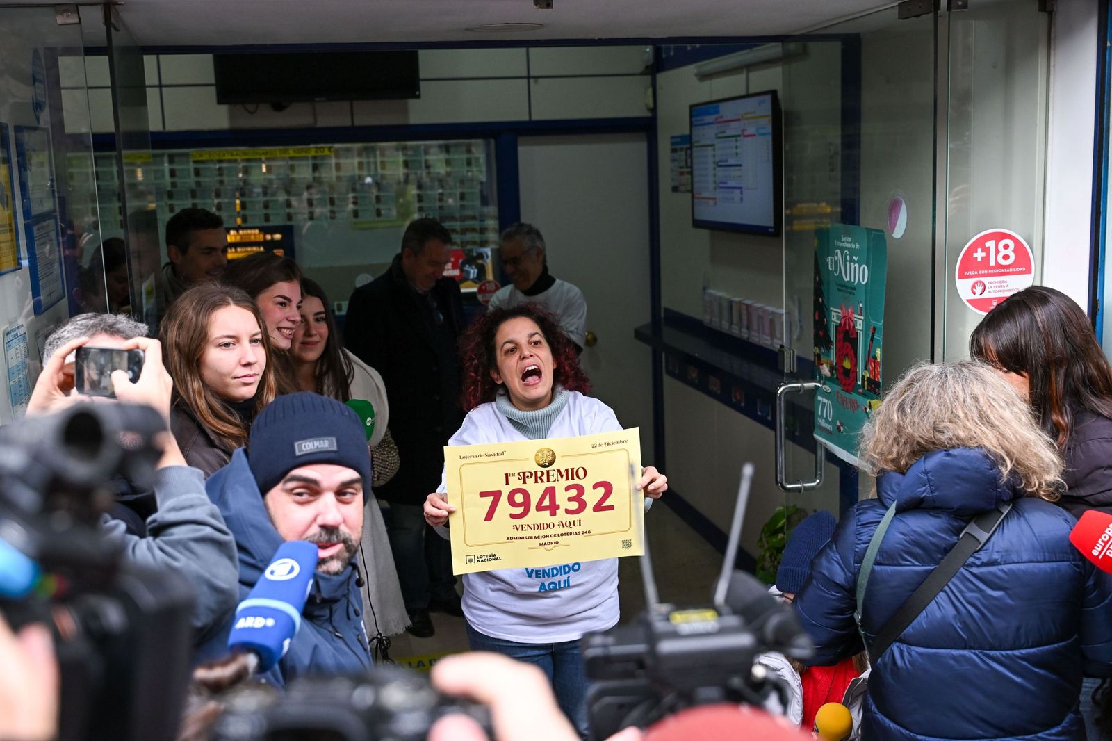 La mejor fotogalería del sorteo de la Lotería de Navidad 2025