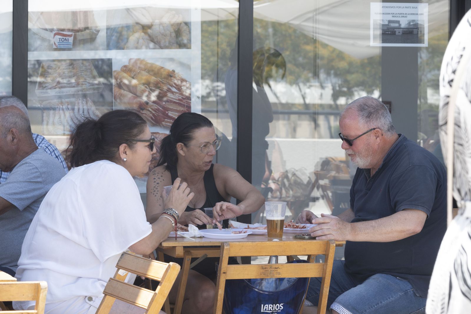 Imágenes del sábado en la 'IX Feria de la Gamba y el Marisco de Huelva'