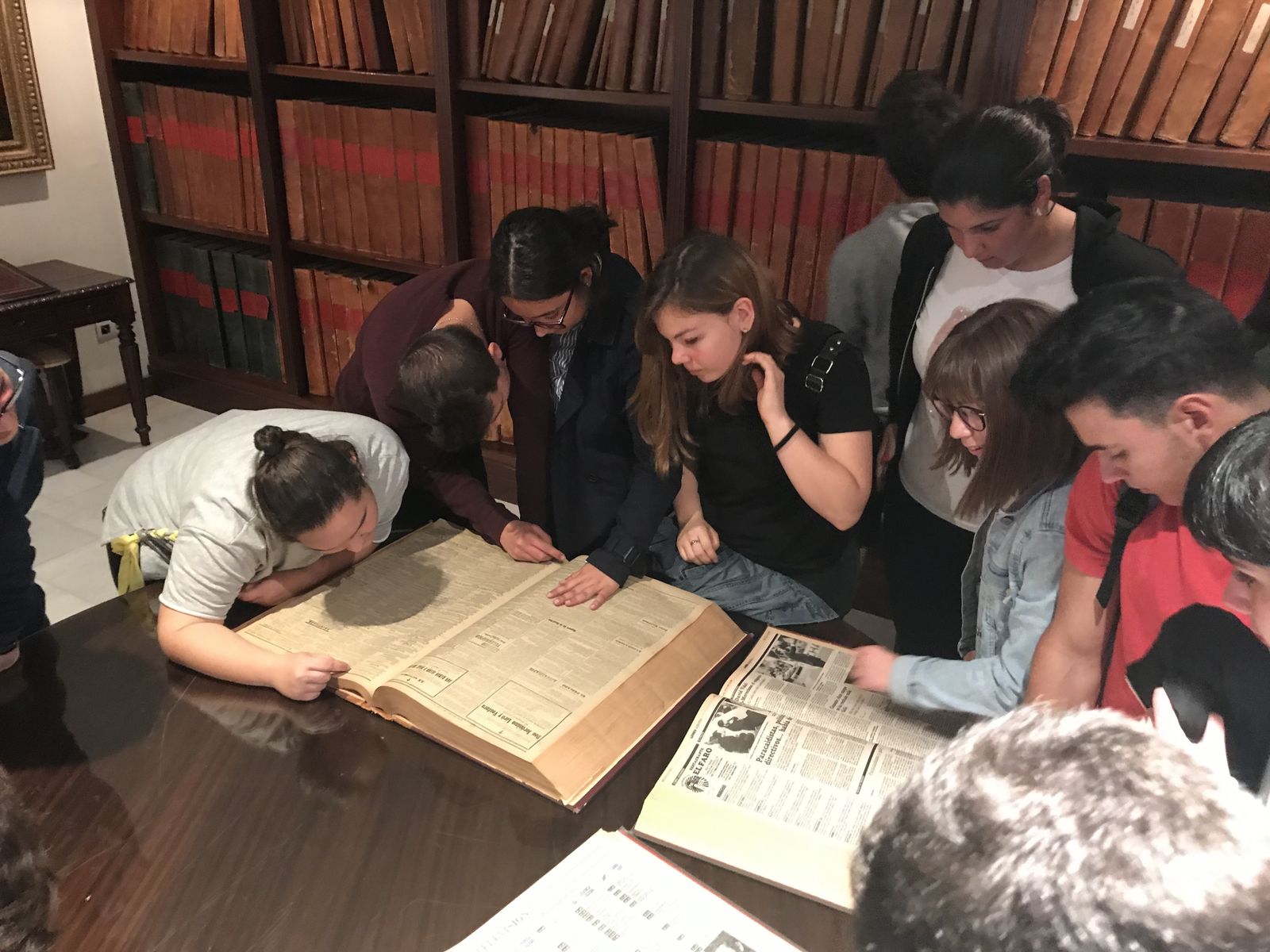 El IES Antonio Muro de Puerto Real visita Diario de Cádiz