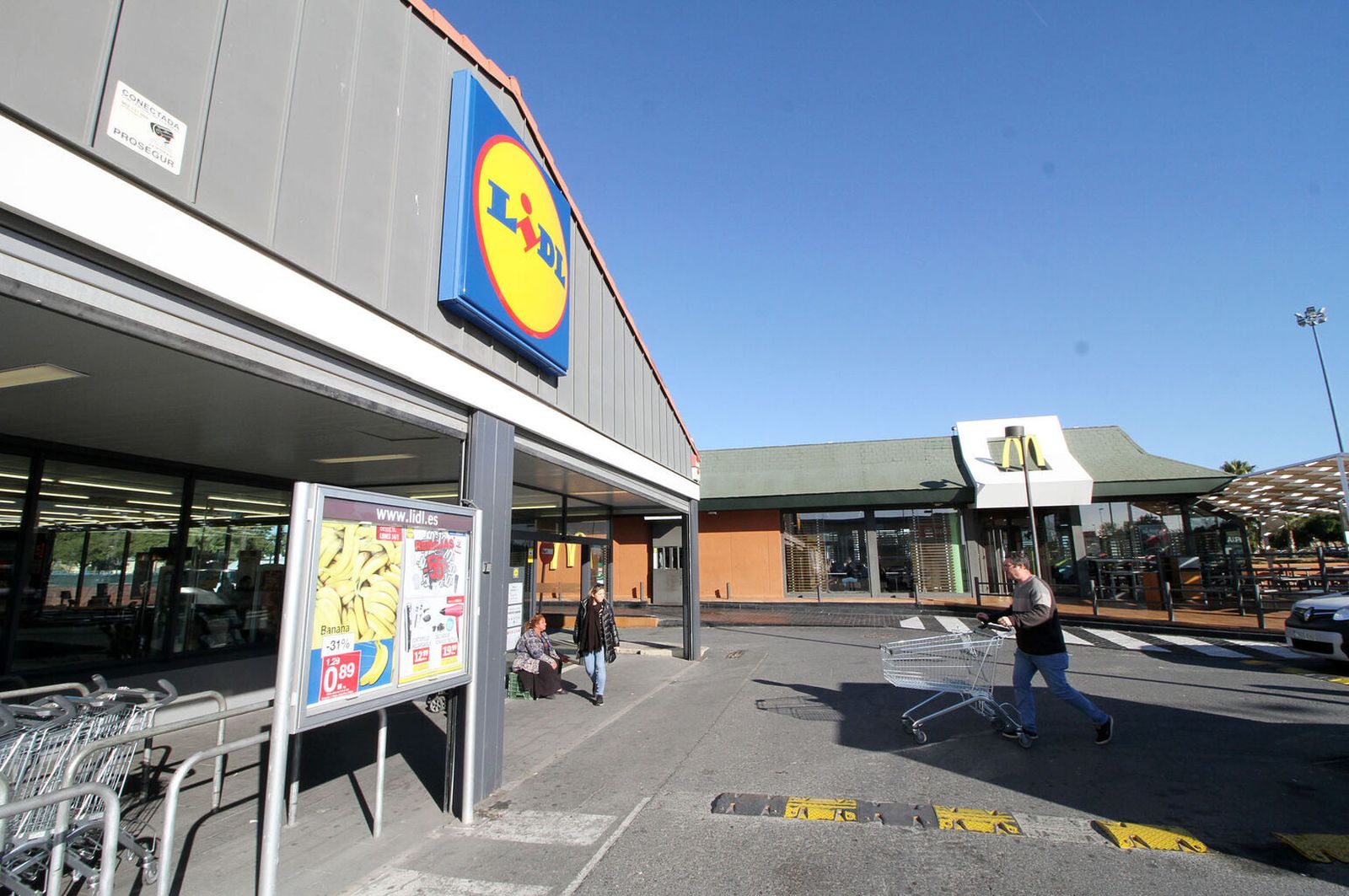 Un supermercado Lidl