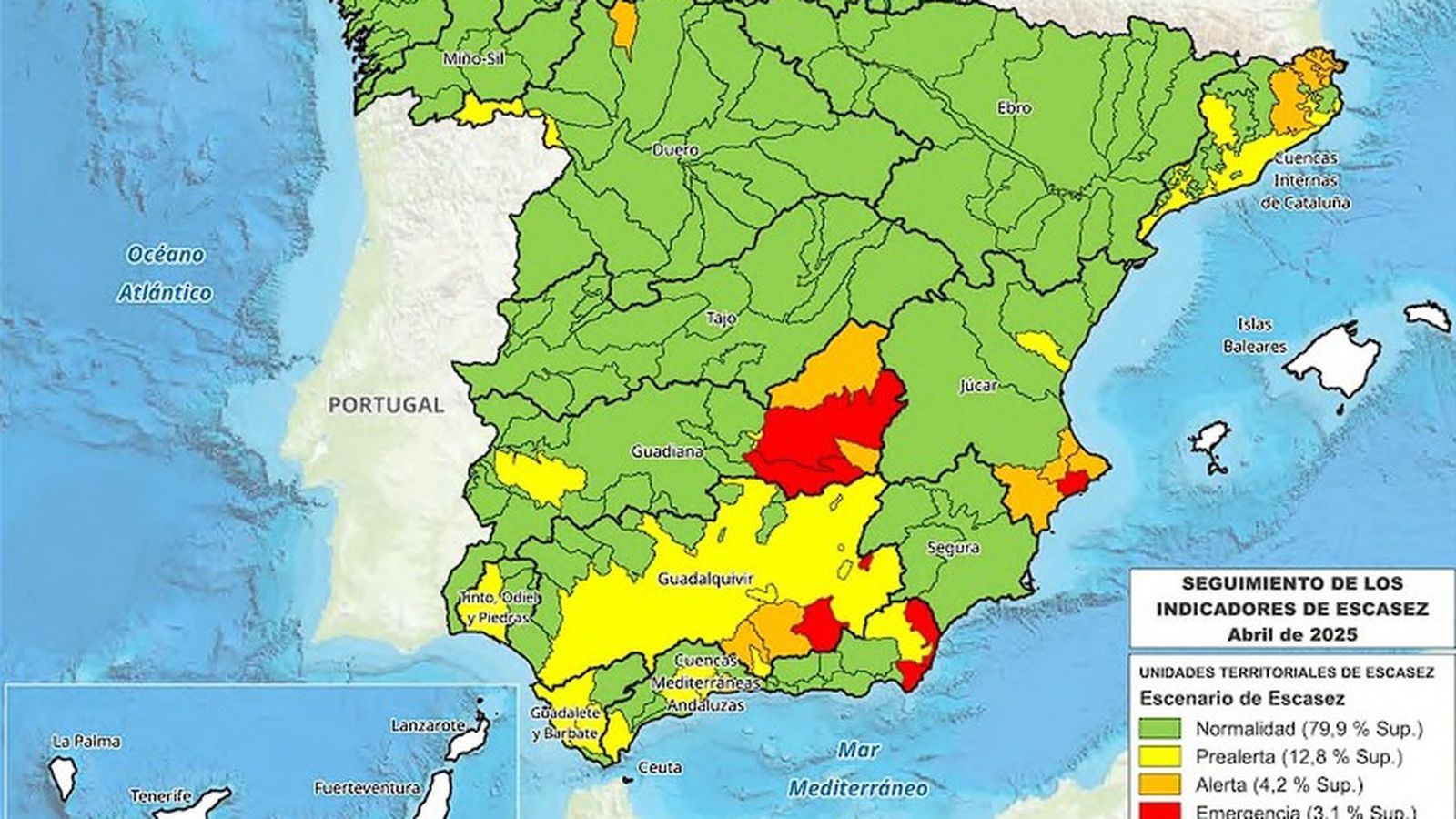 Situación respecto de la Escasez Coyuntural. Abril 2025