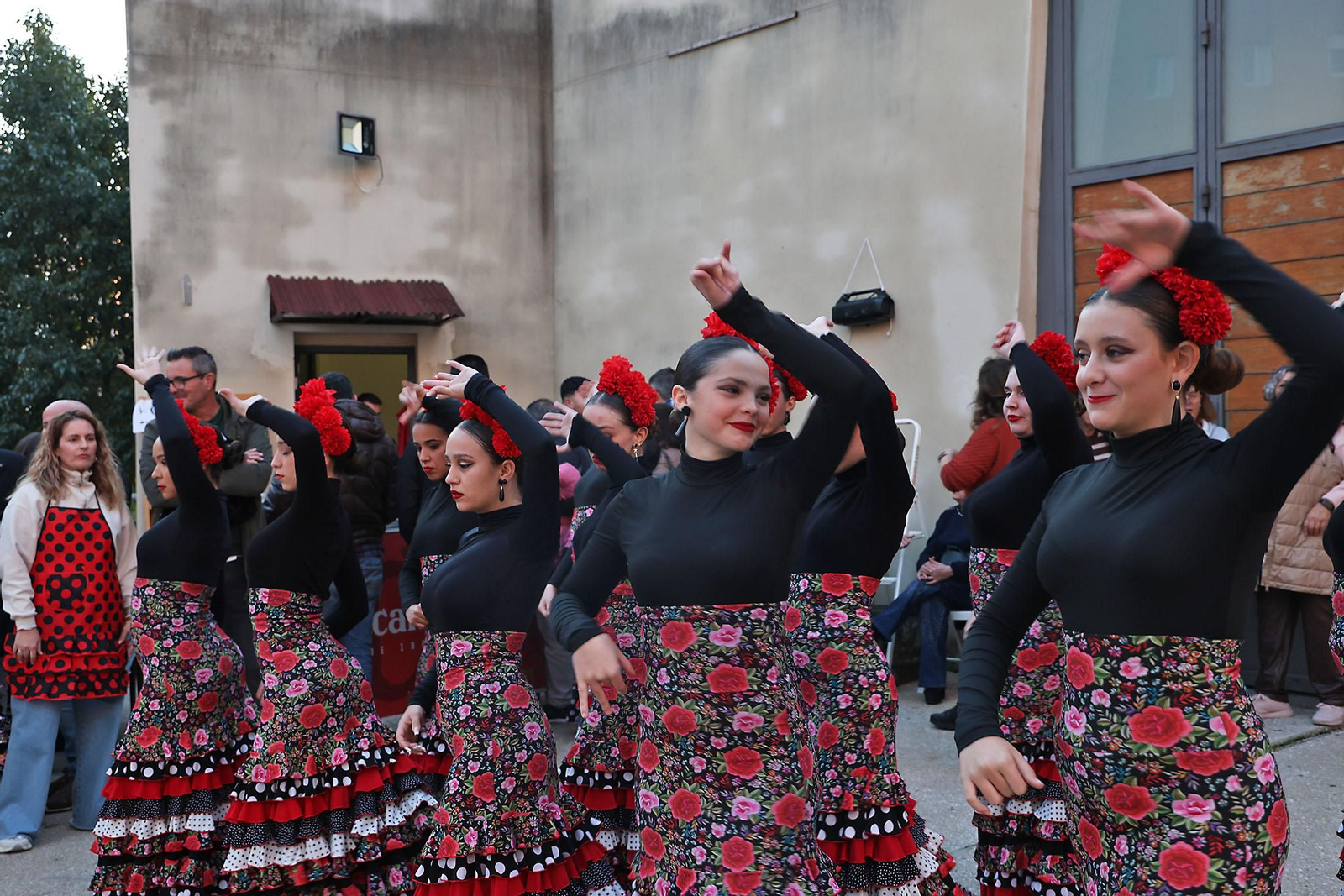 Imágenes del ambiente en la Zambomba Sor Eusebia
