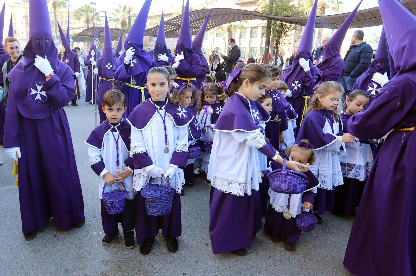 Imágenes del Nazareno en la madrugá de Huelva
