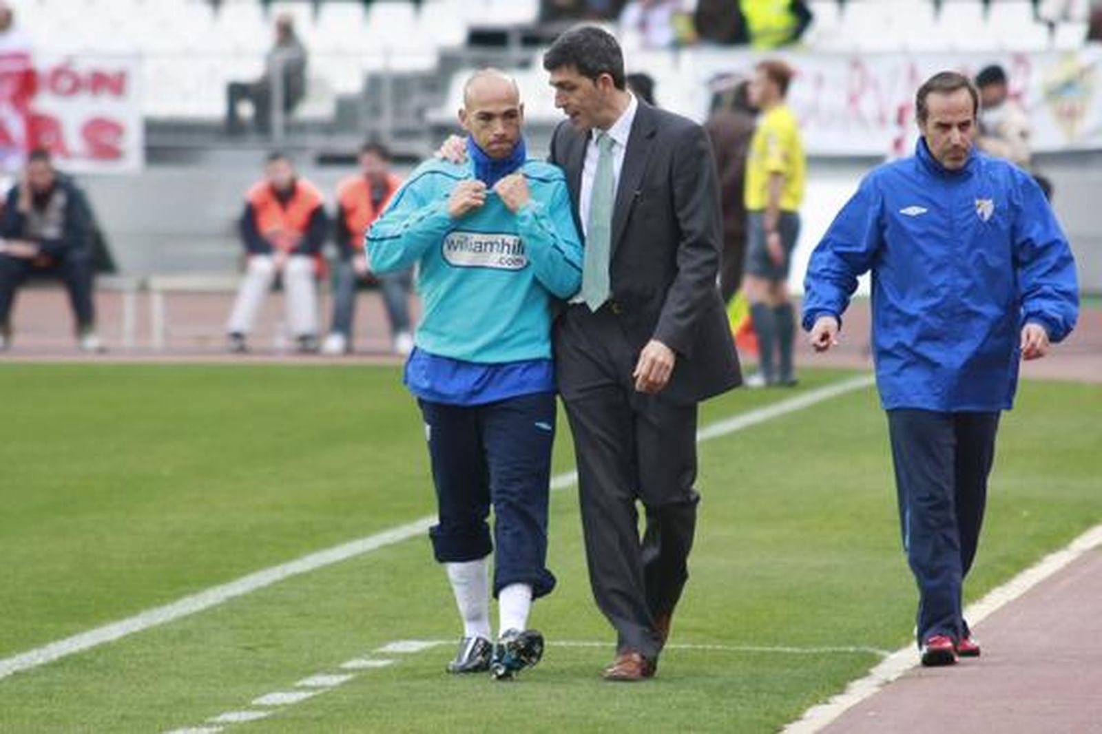 El Almería vence al Málaga en el estadio Mediterráneo. / Javier Alonso