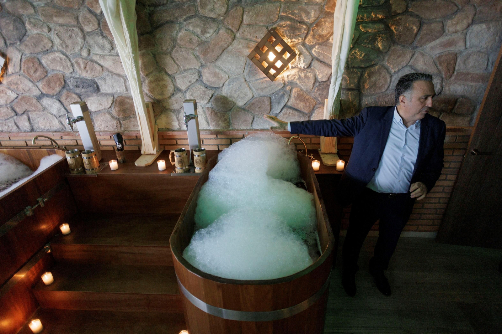 Así es el nuevo spa de cerveza del Hotel Cádiz Bahía