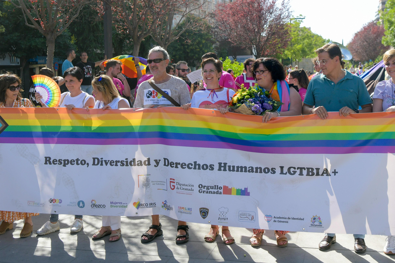 Imagen de archivo de la manifestación con motivo del Orgullo Lgbti en Granada