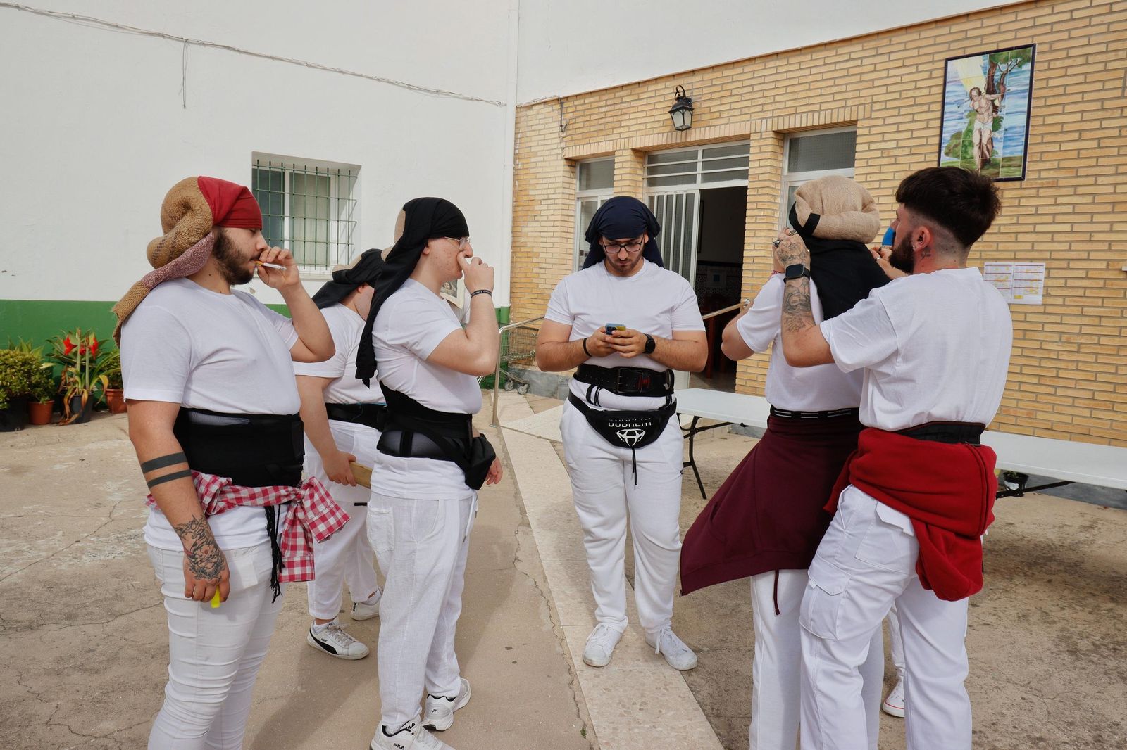 Imágenes de la salida de La oración en El Huerto en la Semana Santa de Chiclana 2025