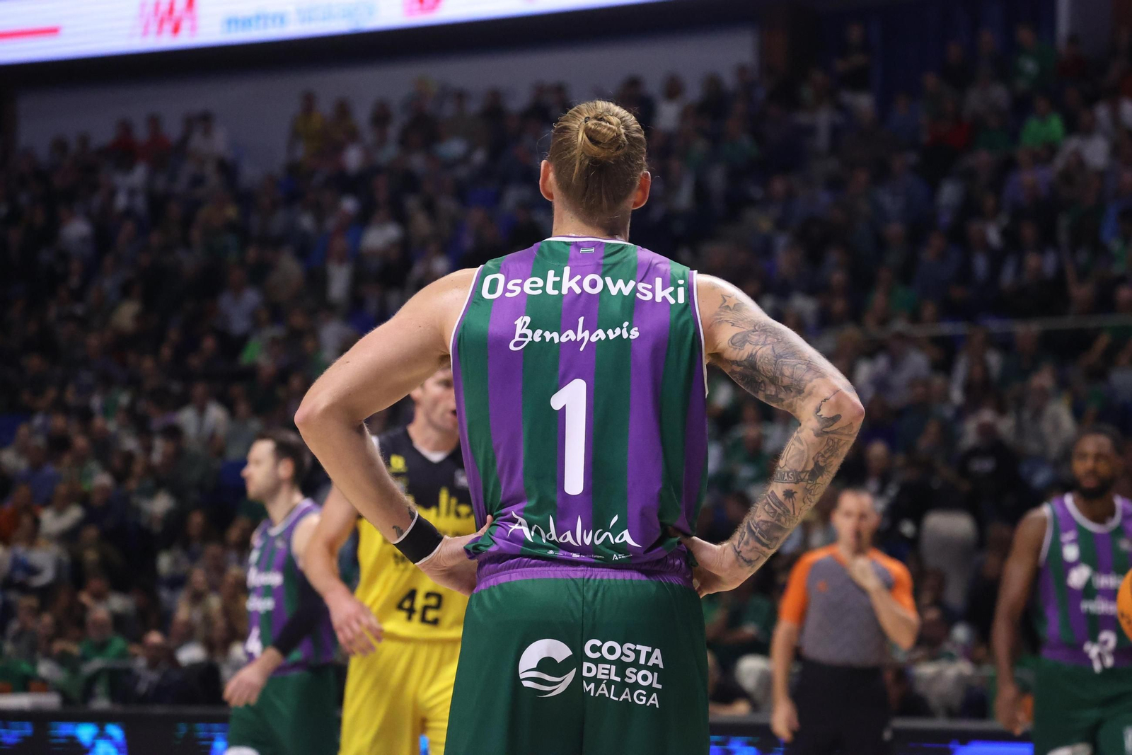 El Unicaja-La Laguna Tenerife, en fotos