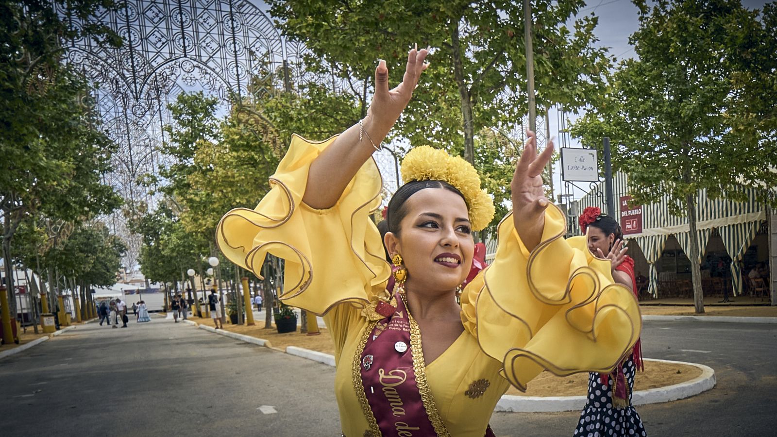 Imagen del primer día de la Feria de Puerto Real 2022