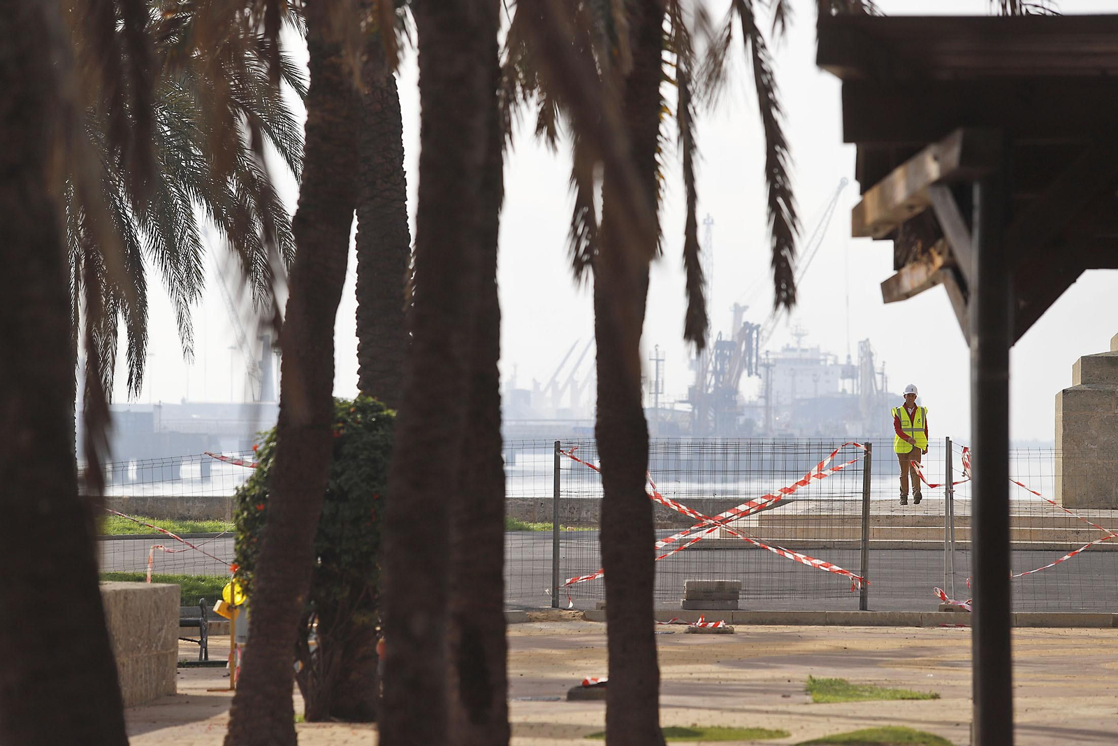 Comienzan las obras de remodelación del entorno del Monumento a Colón