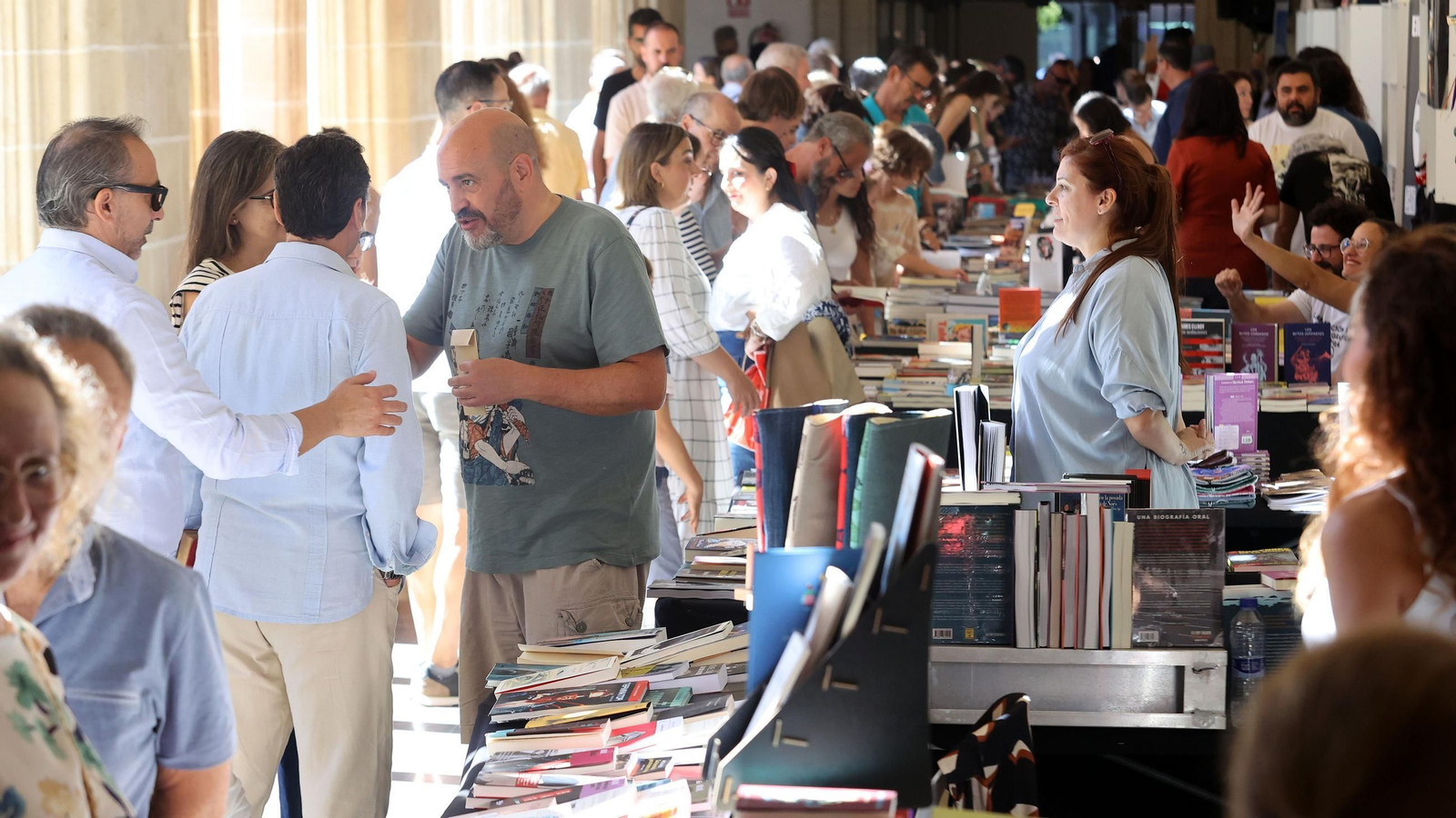 Último día de la Feria del Libro en Jerez