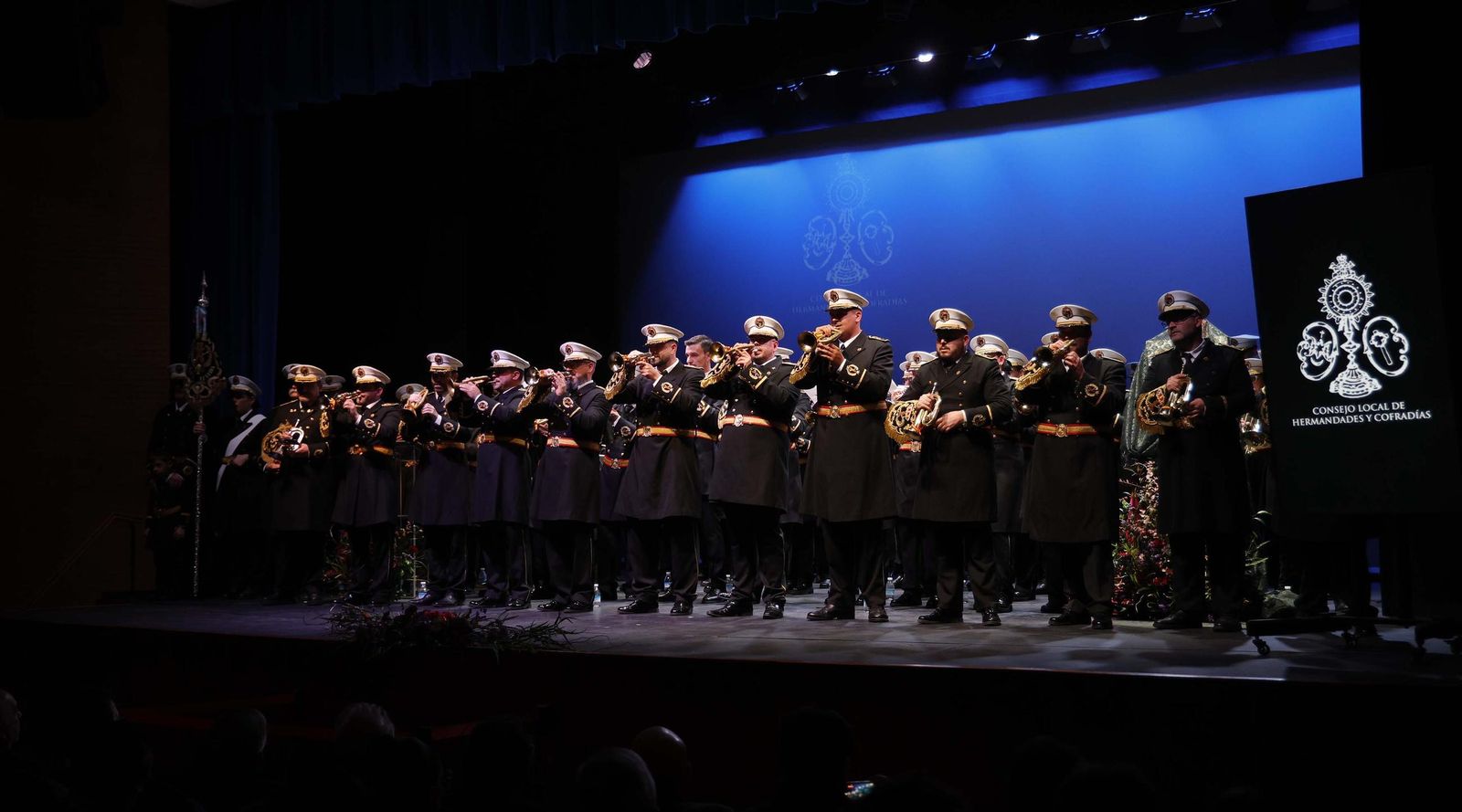 Las fotografías de la presentación del cartel de Semana Santa de La Línea