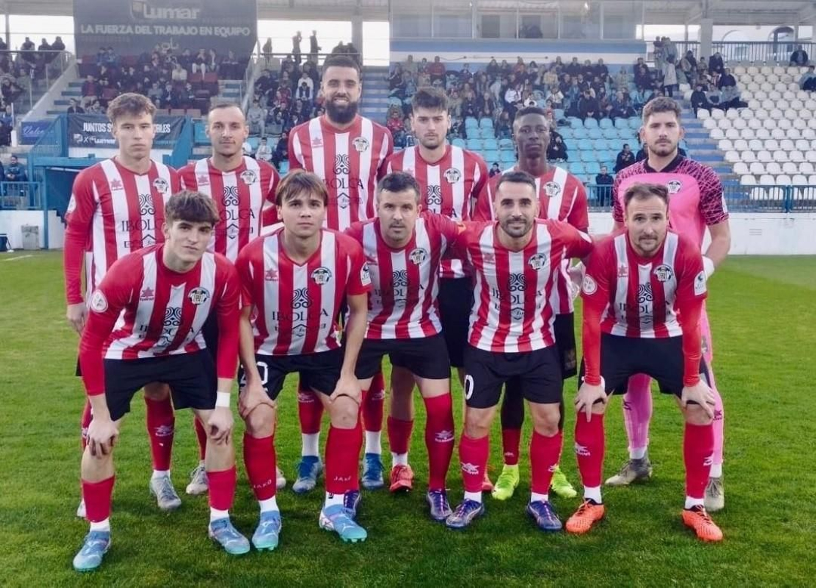 Once inicial de la escuadra porcunense en el Escribano Castilla.