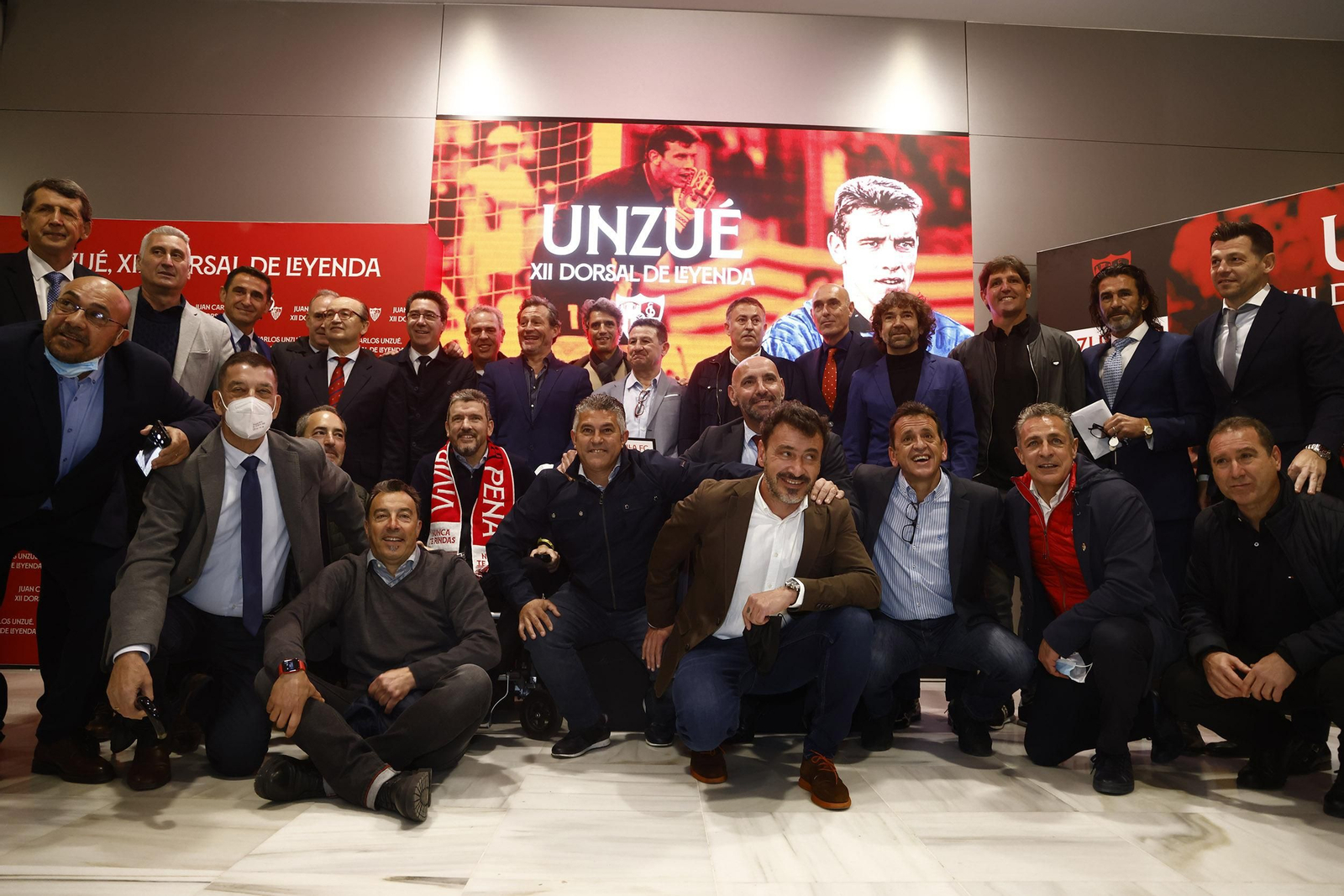 Las imágenes de Juan Carlos Unzué, Dorsal de Leyenda del Sevilla fc