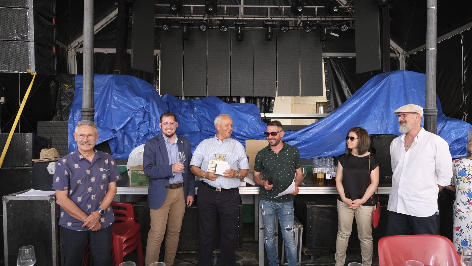 Imágenes del concurso de cata de vinos de las Fiestas de Abrucena 2022