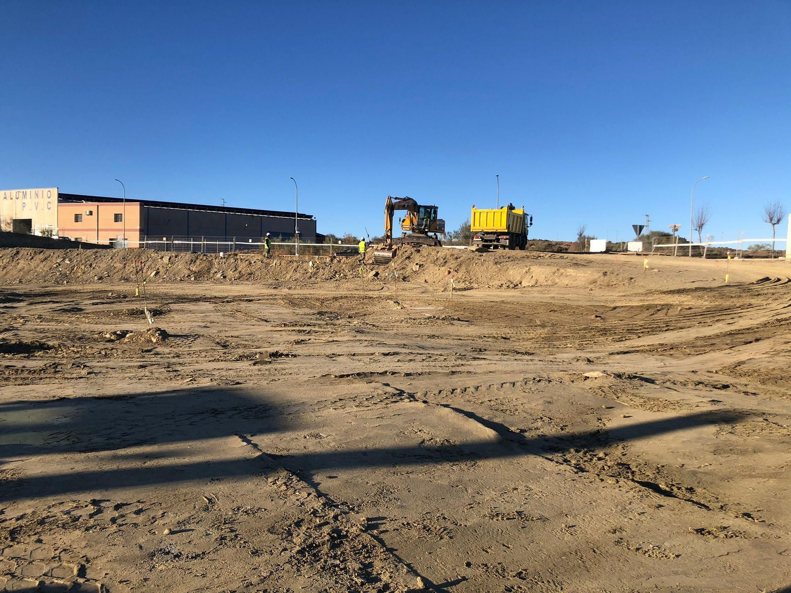 Ya han comenzado las obras para la construcción de la gasolinera.