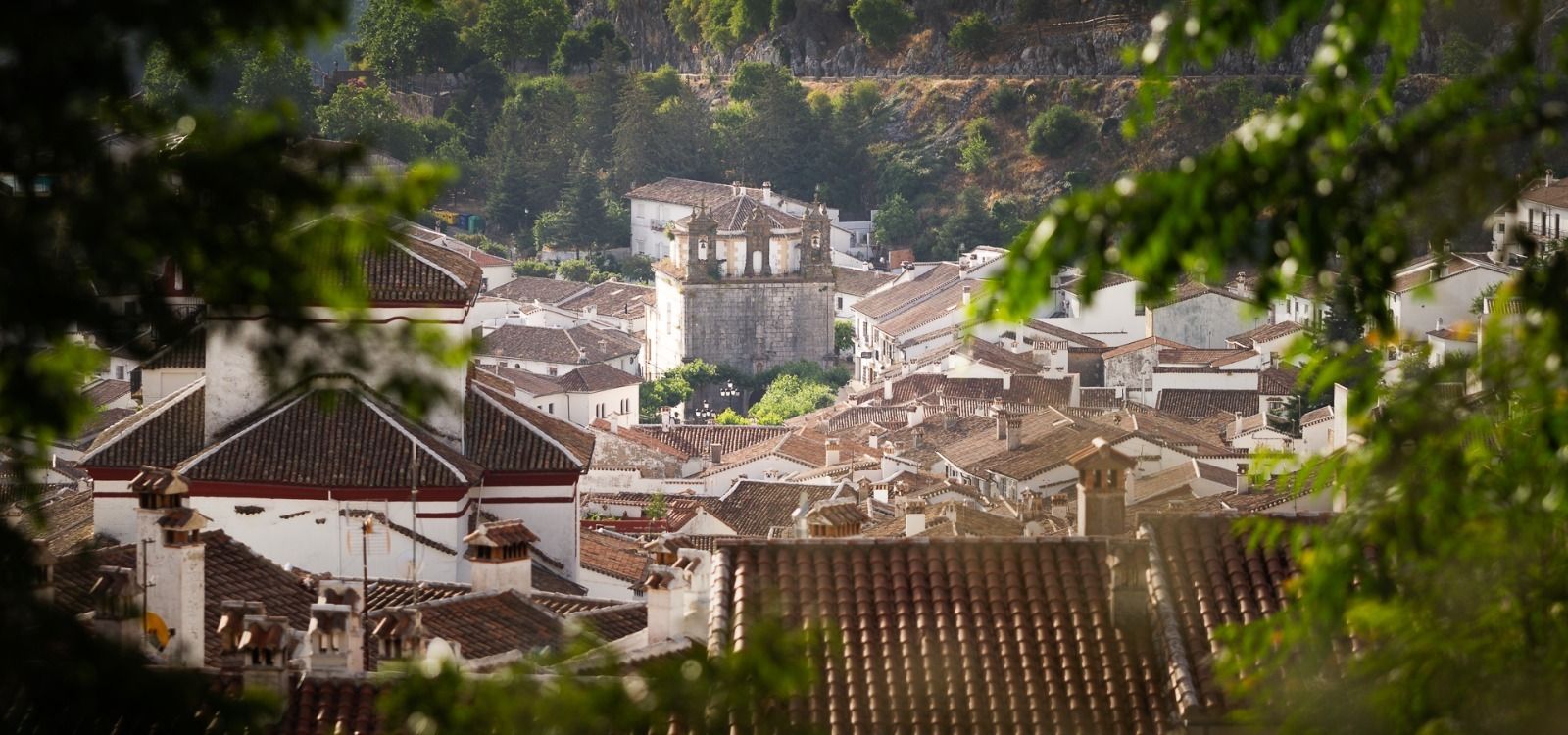 Una vista panorámica de la localidad de Grazalema.