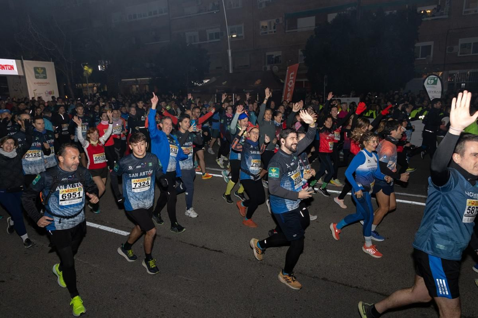 En imágenes: encuéntrate en la salida de la Carrera de San Antón (1)