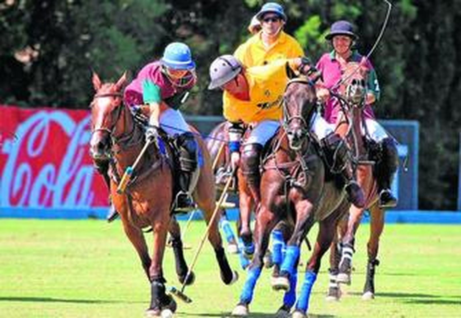 Un lance del encuentro entre el Marchiopolo y el Seguriber.